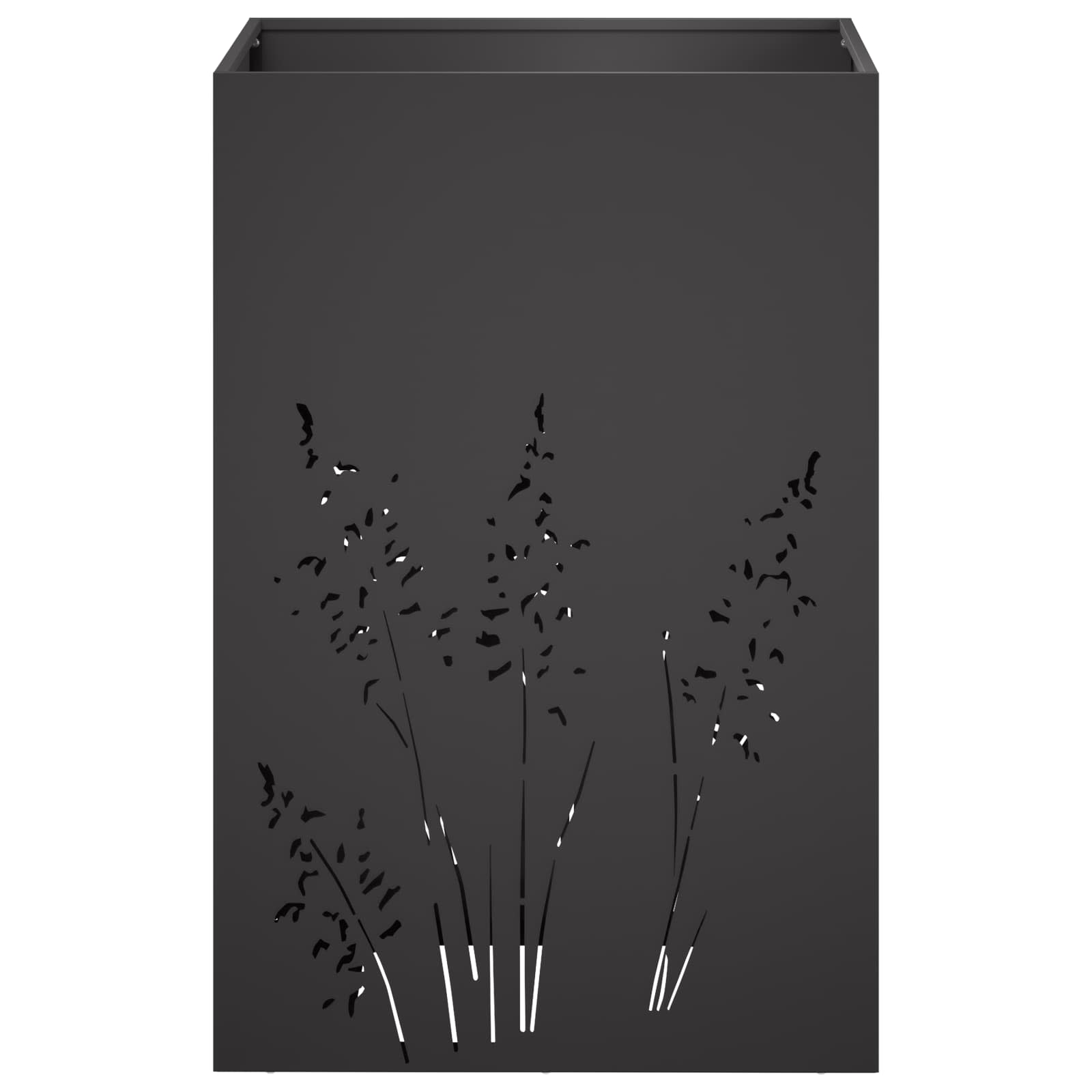 Plantenbak Zwart 50 x 50 x 75 cm Koudgewalst staal image 4