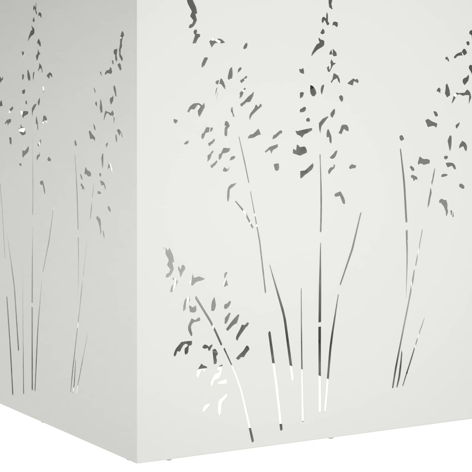 Plantenbak Wit 50 x 50 x 75 cm Koudgewalst staal image 7
