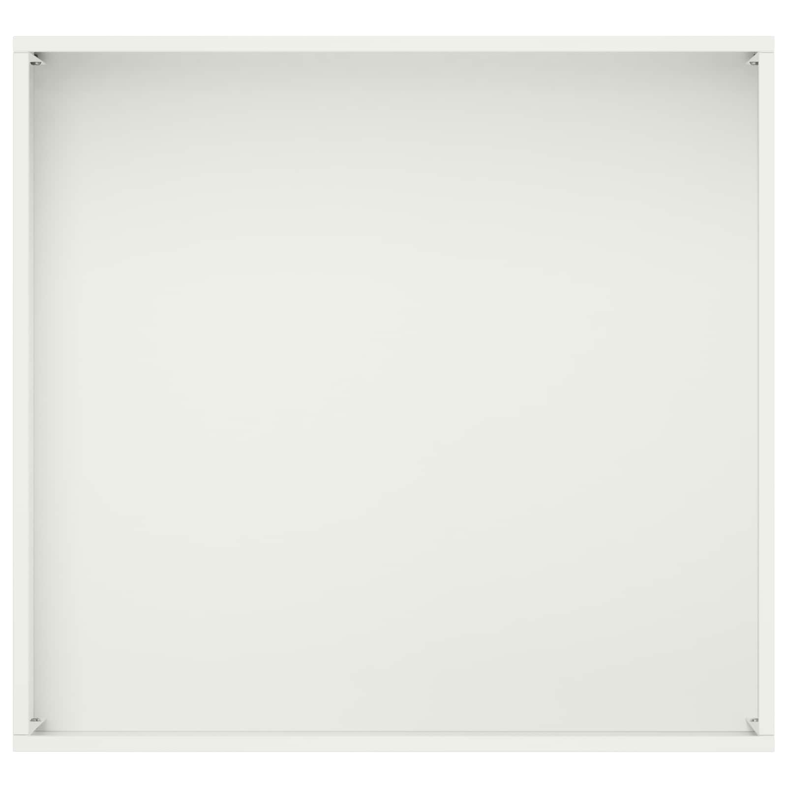 Plantenbak Wit 50 x 50 x 75 cm Koudgewalst staal image 5