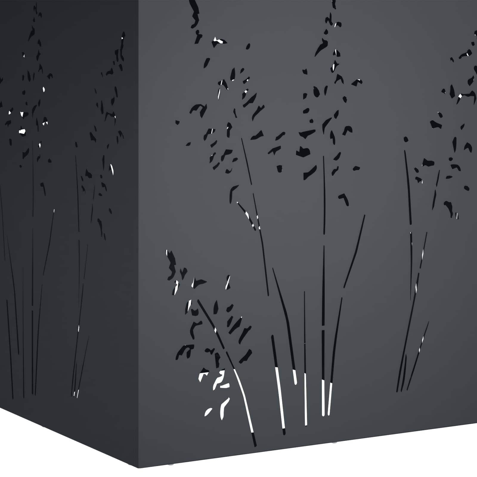 Plantenbak Antraciet 50 x 50 x 75 cm Koudgewalst staal image 7