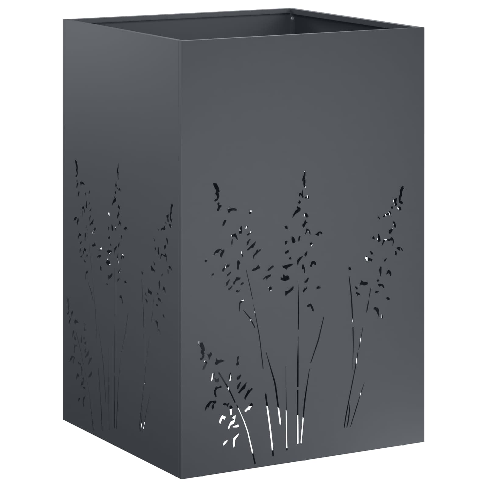 Plantenbak Antraciet 50 x 50 x 75 cm Koudgewalst staal image 2