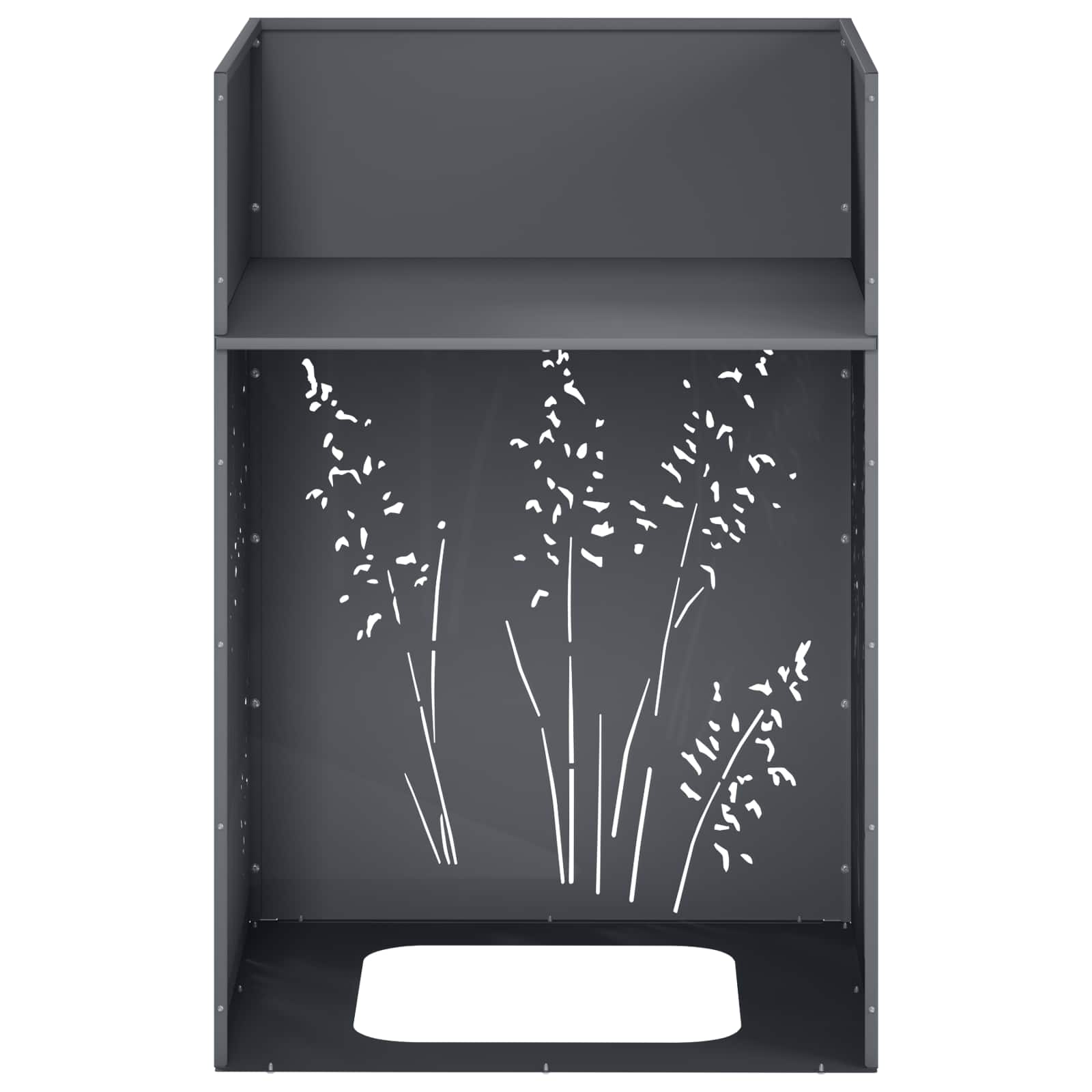 Plantenbak Antraciet 50 x 50 x 75 cm Koudgewalst staal image 8