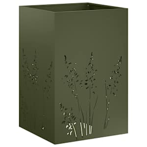 vidaXL Aia istutuspot Oliiviroheline 50 x 50 x 75 cm