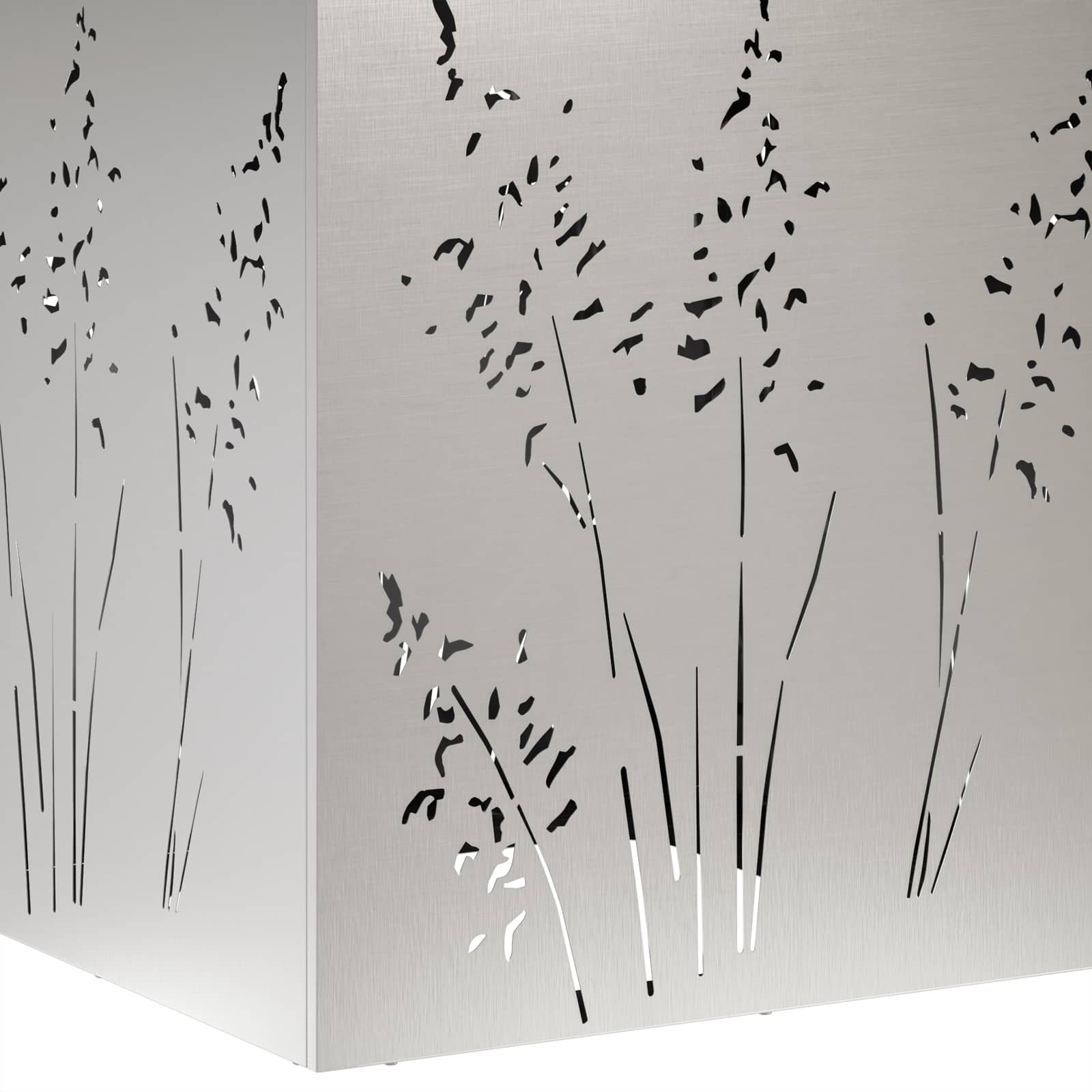Plantenbak zilver 50 x 50 x 75 cm Roestvrij staal image 7