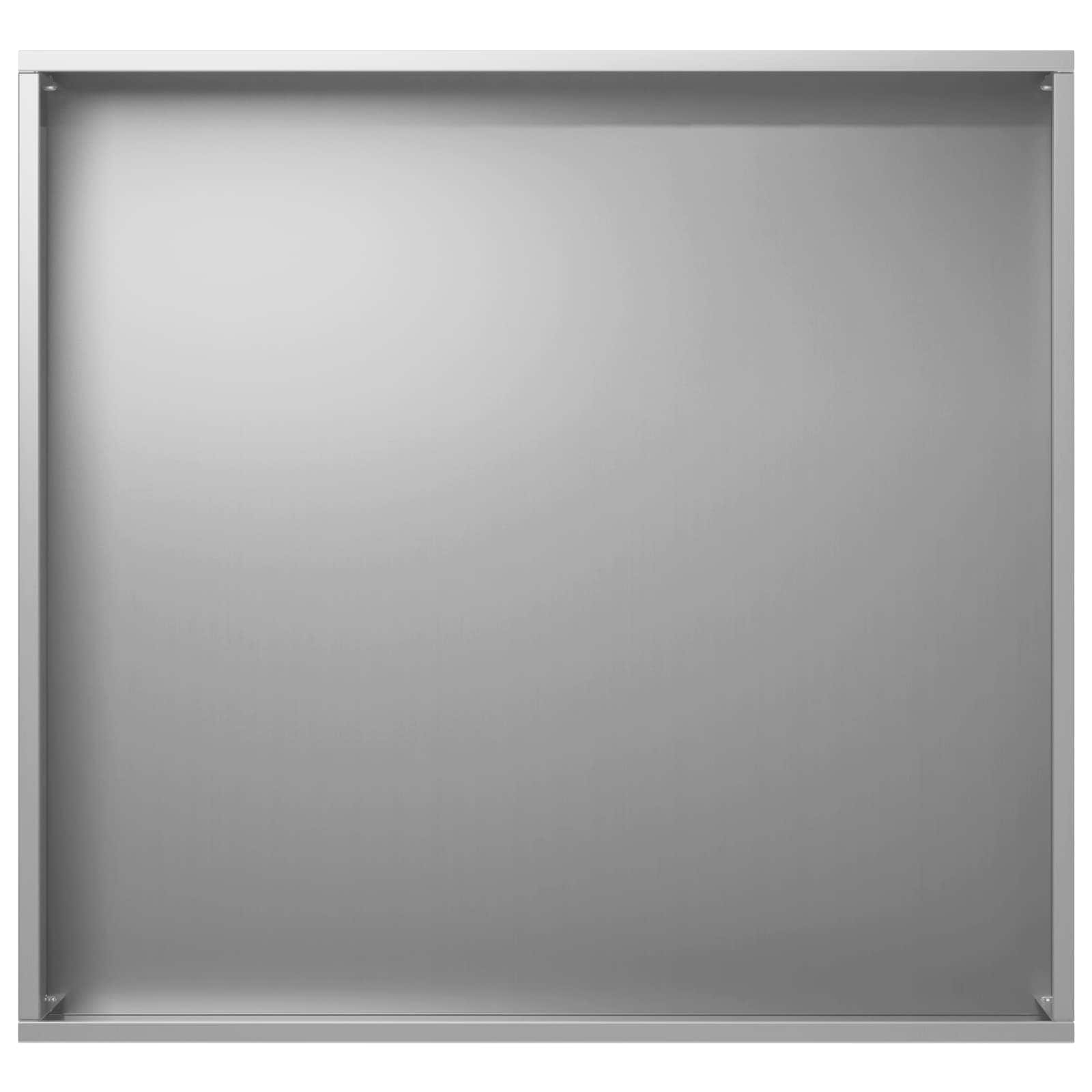 Plantenbak zilver 50 x 50 x 75 cm Gegalvaniseerd staal image 5