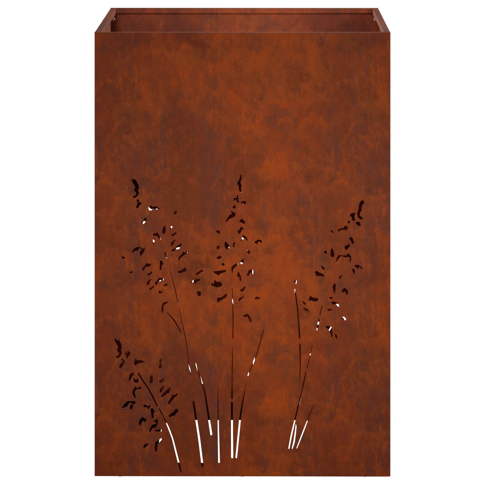 Plantenbak Roestkleurig 50 x 50 x 75 cm weervast staal image 5