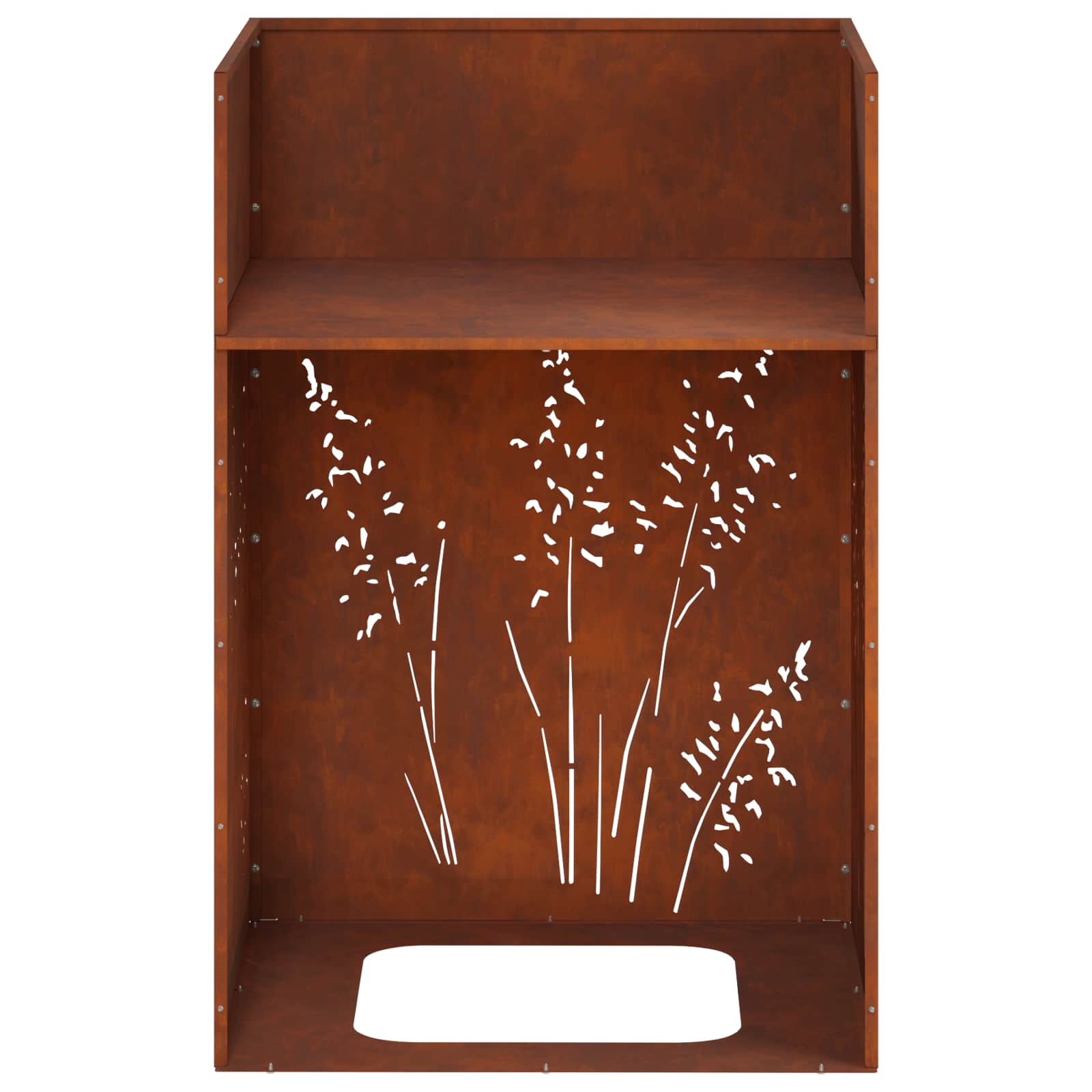 Plantenbak Roestkleurig 50 x 50 x 75 cm weervast staal image 9
