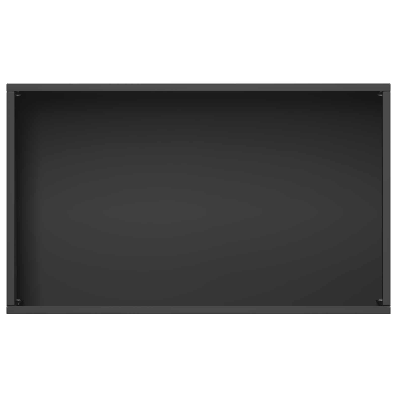 Plantenbak Zwart 50 x 30 x 75 cm Koudgewalst staal image 5