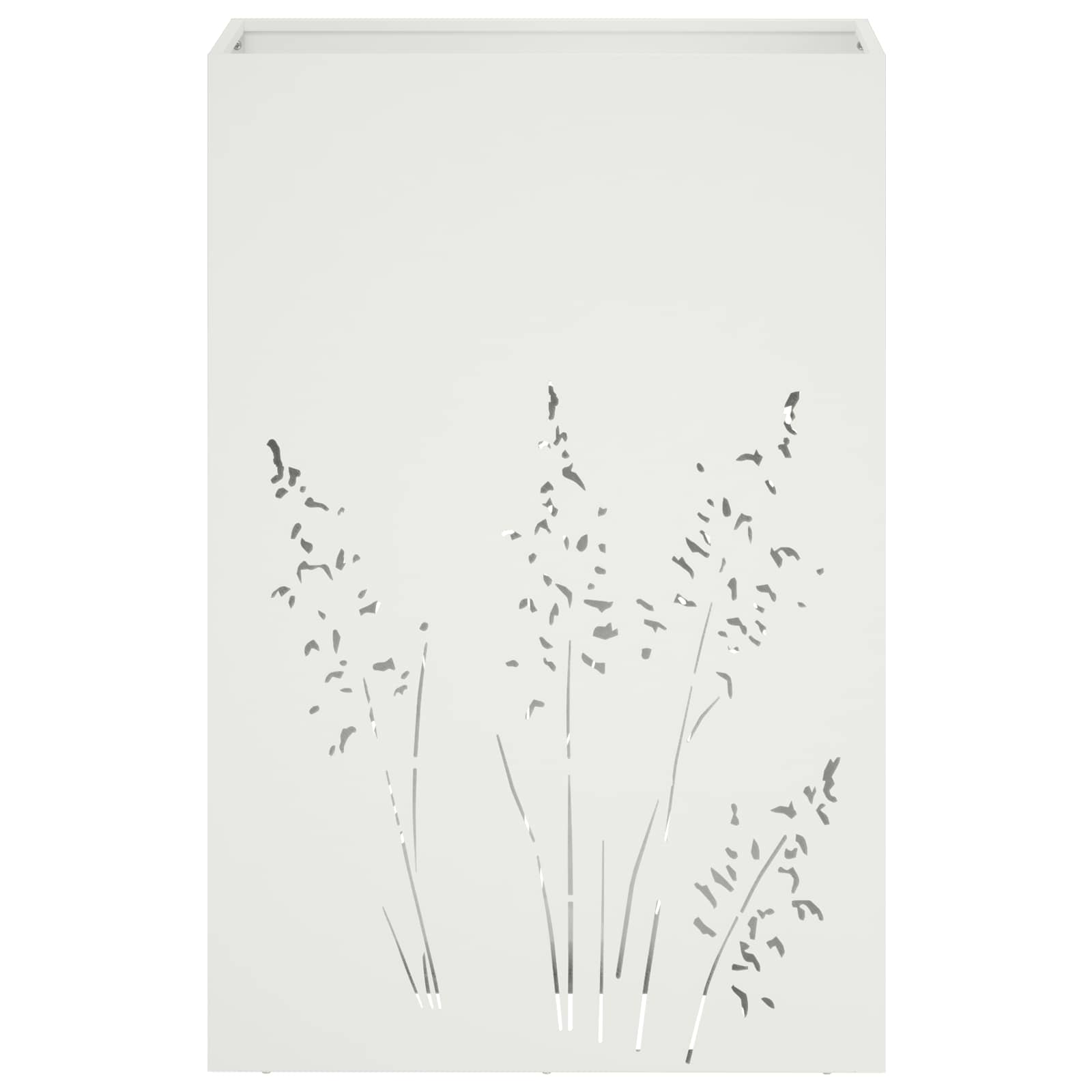 Plantenbak Wit 50 x 30 x 75 cm Koudgewalst staal image 4