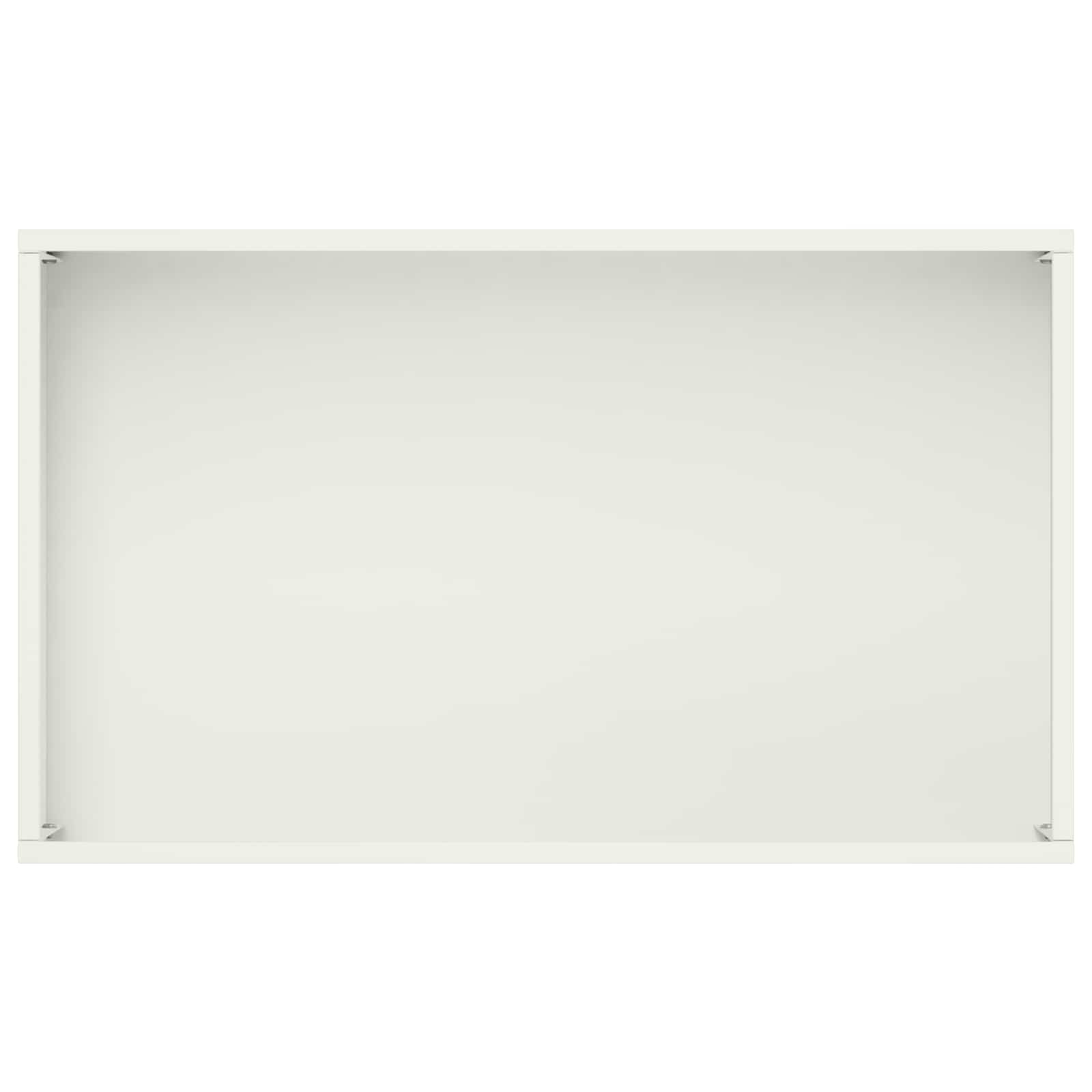 Plantenbak Wit 50 x 30 x 75 cm Koudgewalst staal image 5