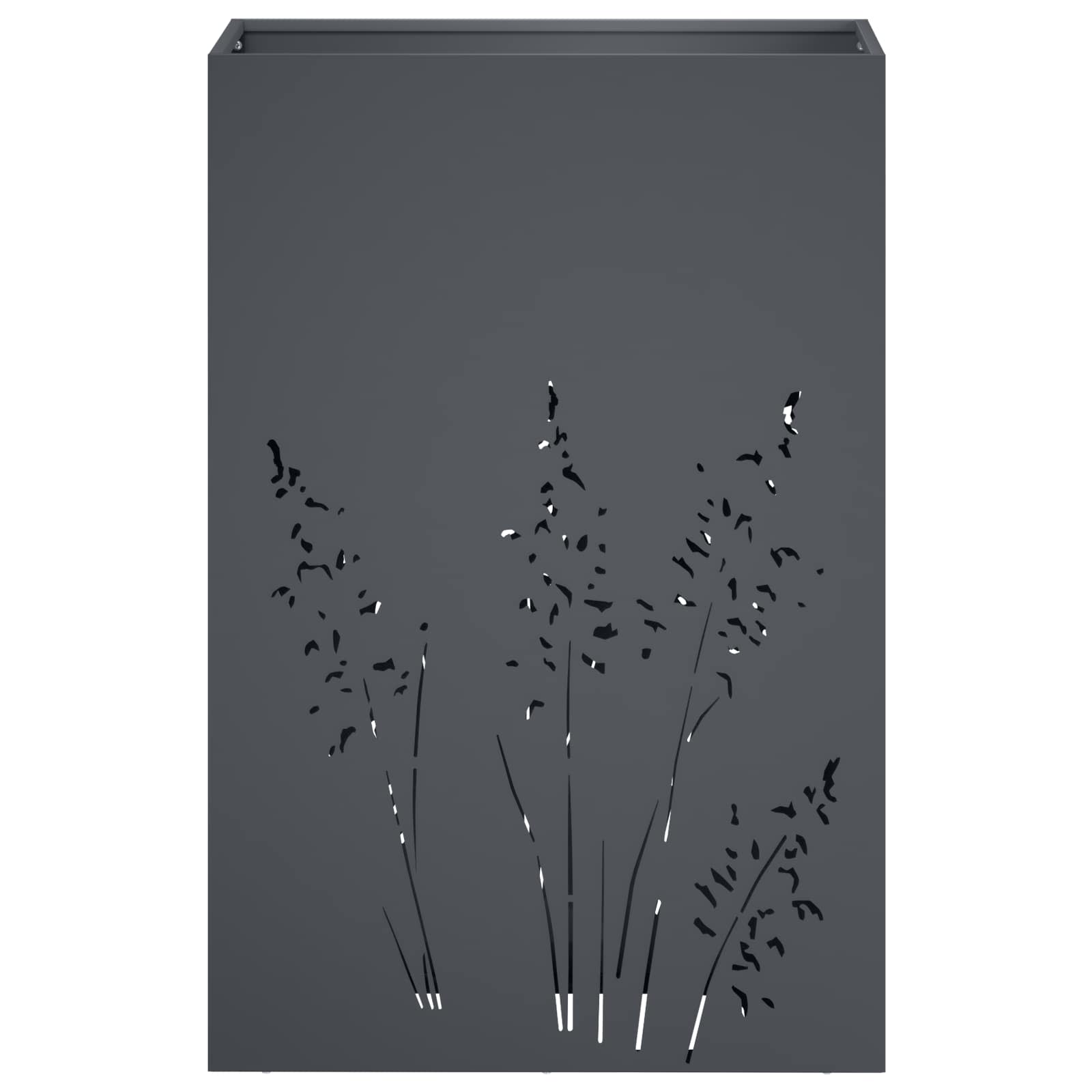 Plantenbak 2 st Antraciet 50 x 30 x 75 cm Koudgewalst staal image 5