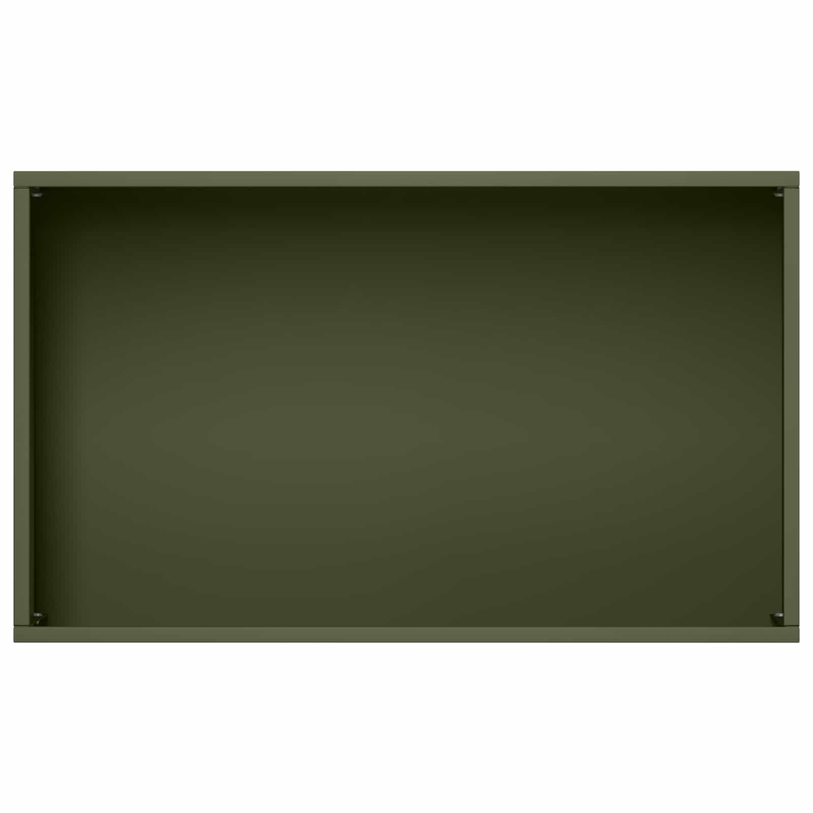 Plantenbak 2 st Olijfgroen 50 x 30 x 75 cm Koudgewalst staal image 6