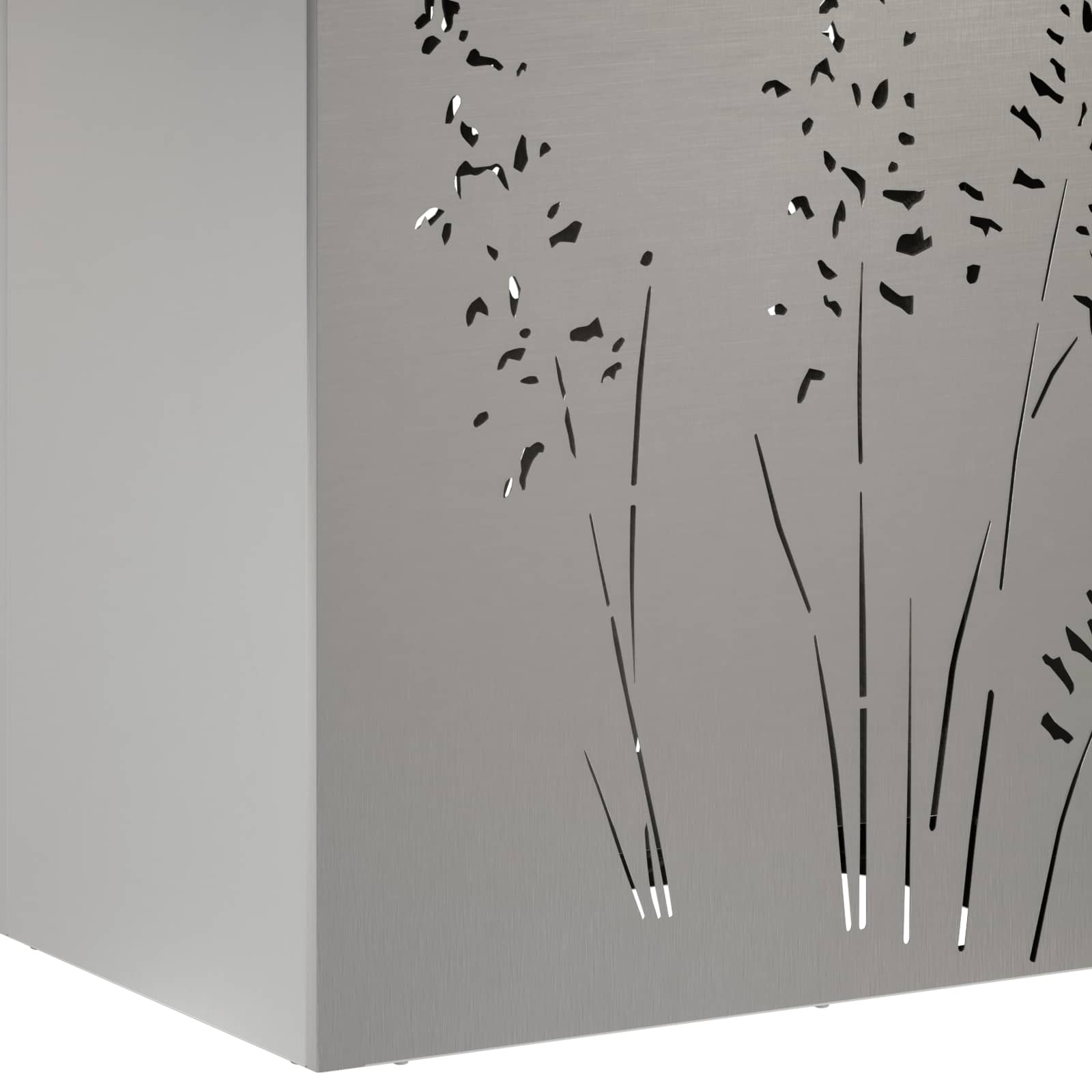 Plantenbak 2 st zilver 50 x 30 x 75 cm Roestvrij staal image 8