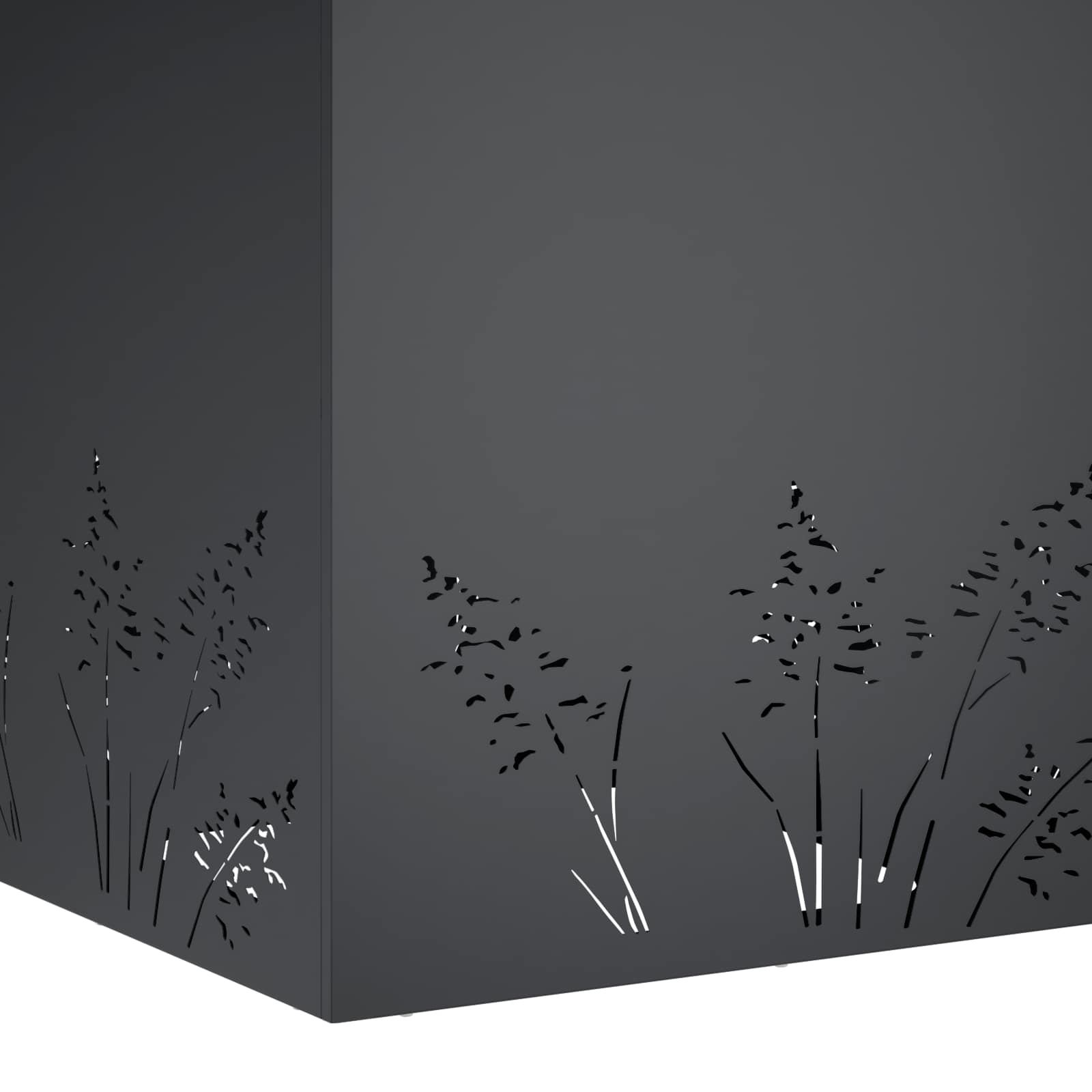 Plantenbak Antraciet 50 x 50 x 49 cm Koudgewalst staal image 7