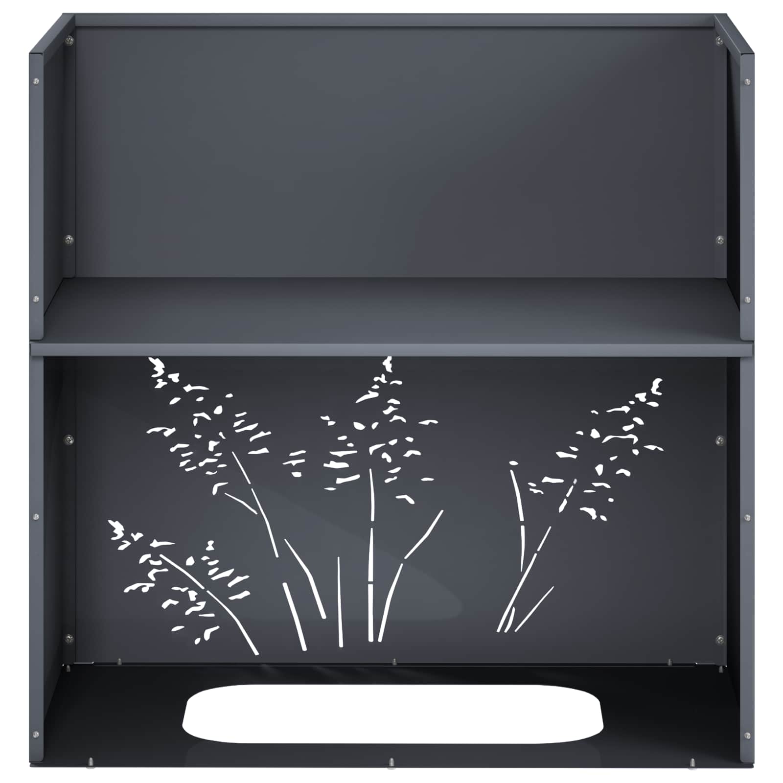 Plantenbak Antraciet 50 x 30 x 49 cm Koudgewalst staal image 8
