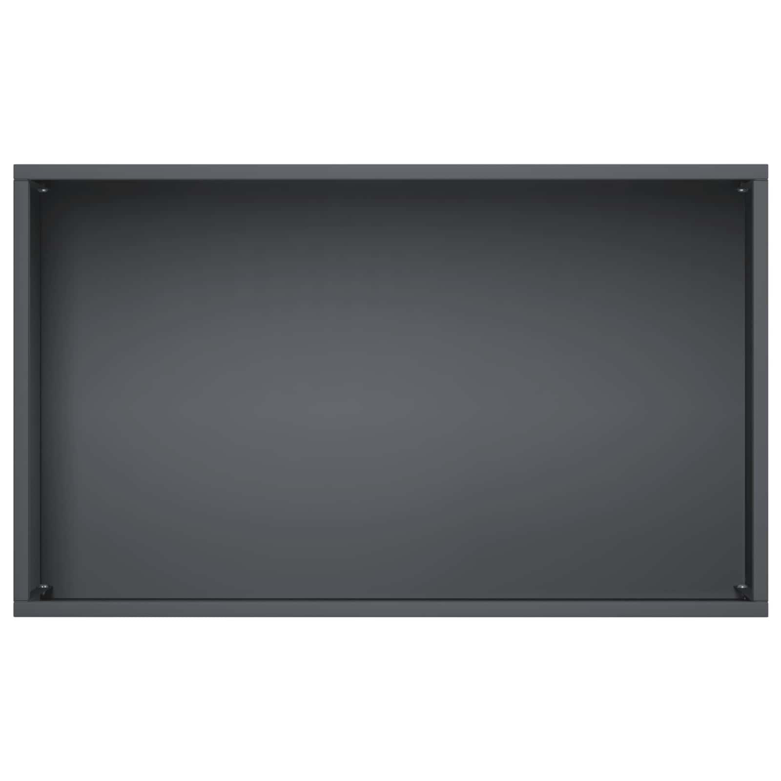 Plantenbak Antraciet 50 x 30 x 49 cm Koudgewalst staal image 5