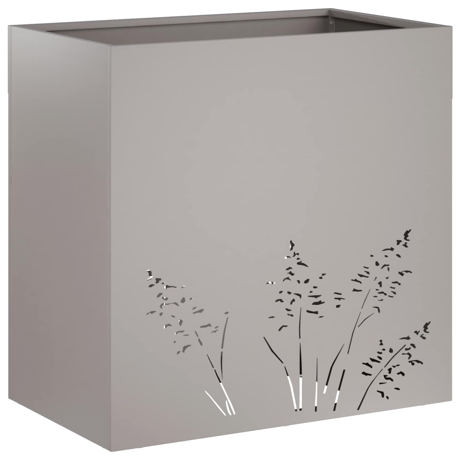 Plantenbak Roestkleurig 50 x 30 x 49 cm weervast staal image 4
