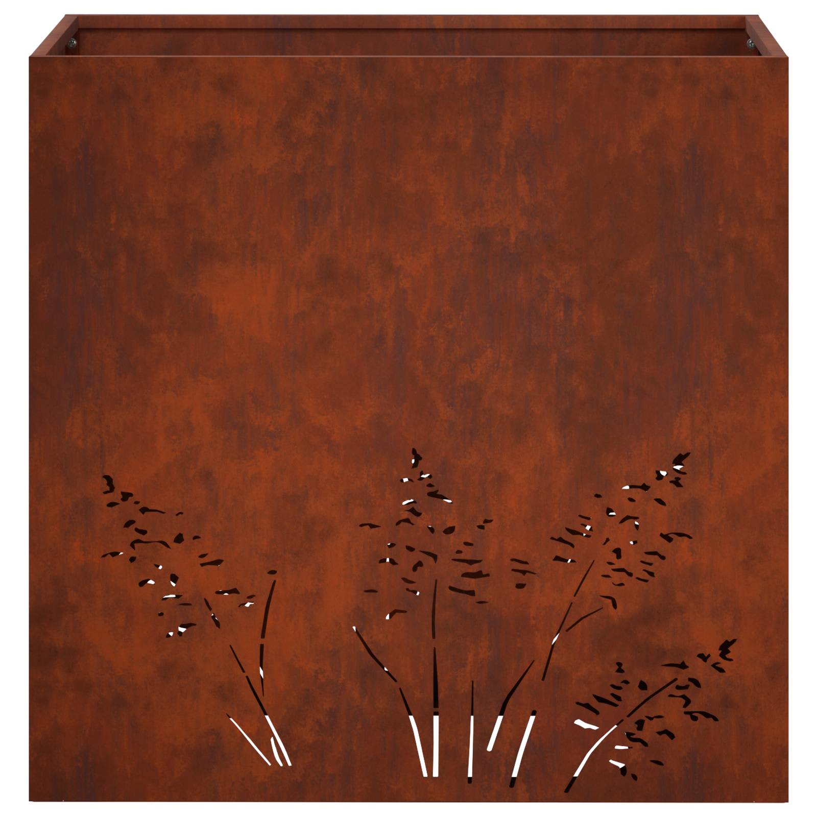 Plantenbak Roestkleurig 50 x 30 x 49 cm weervast staal image 5