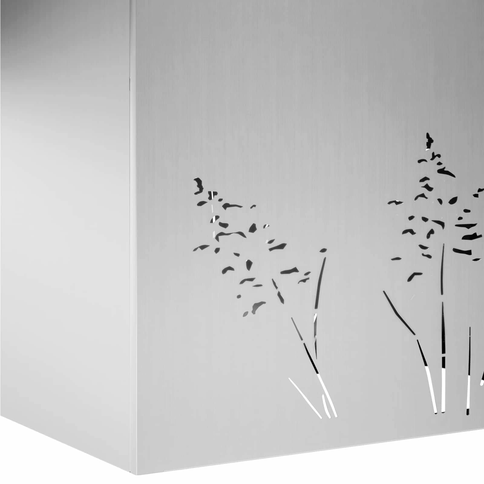 Plantenbak 2 st zilver 80 x 20 x 49 cm Gegalvaniseerd staal image 8