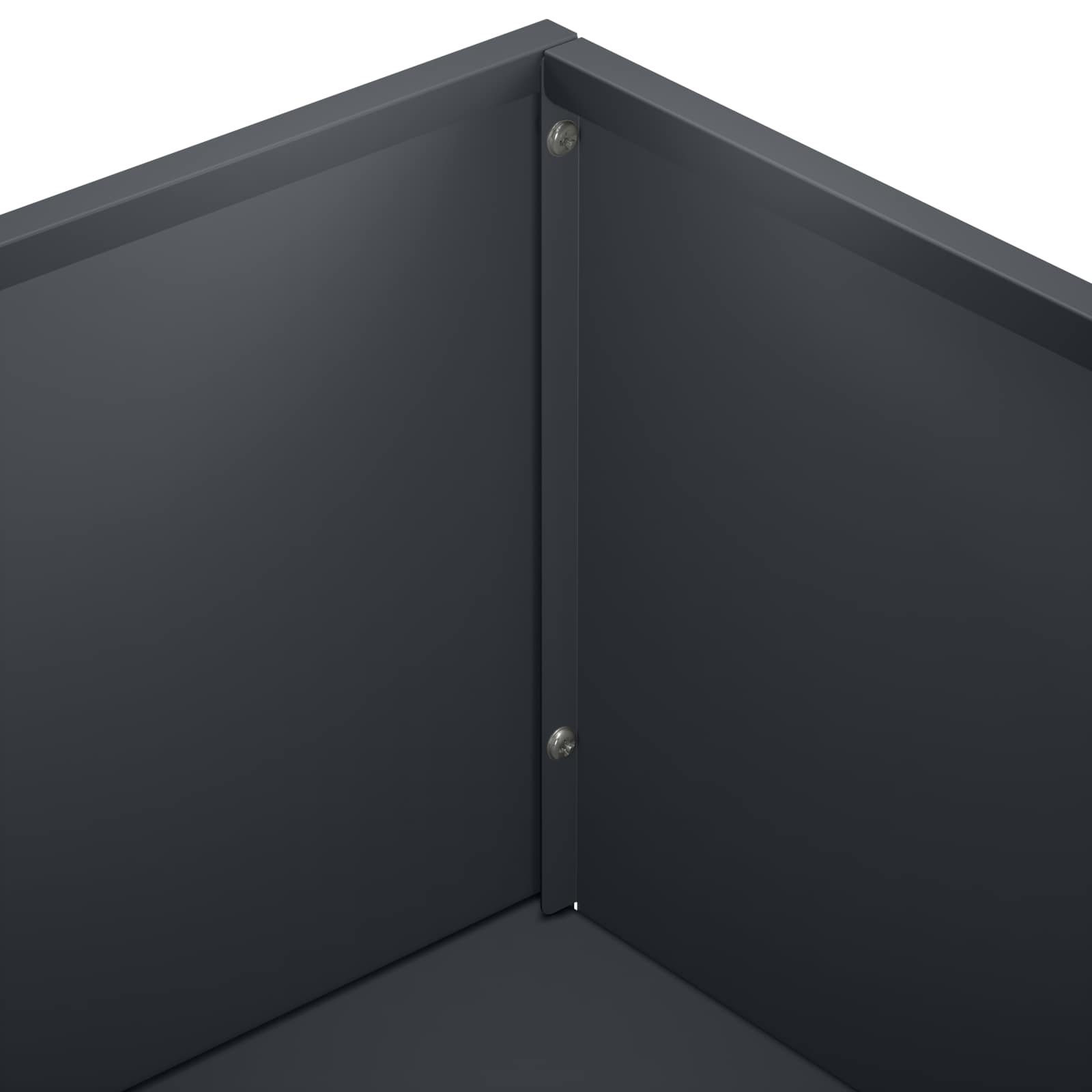 Plantenbak 2 st Antraciet 80 x 30 x 49 cm Koudgewalst staal image 7