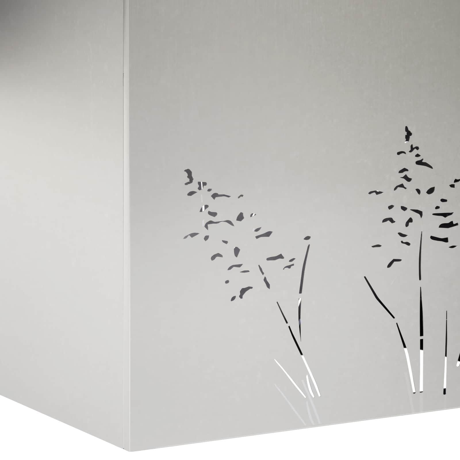 Plantenbak 2 st zilver 80 x 30 x 49 cm Roestvrij staal image 8
