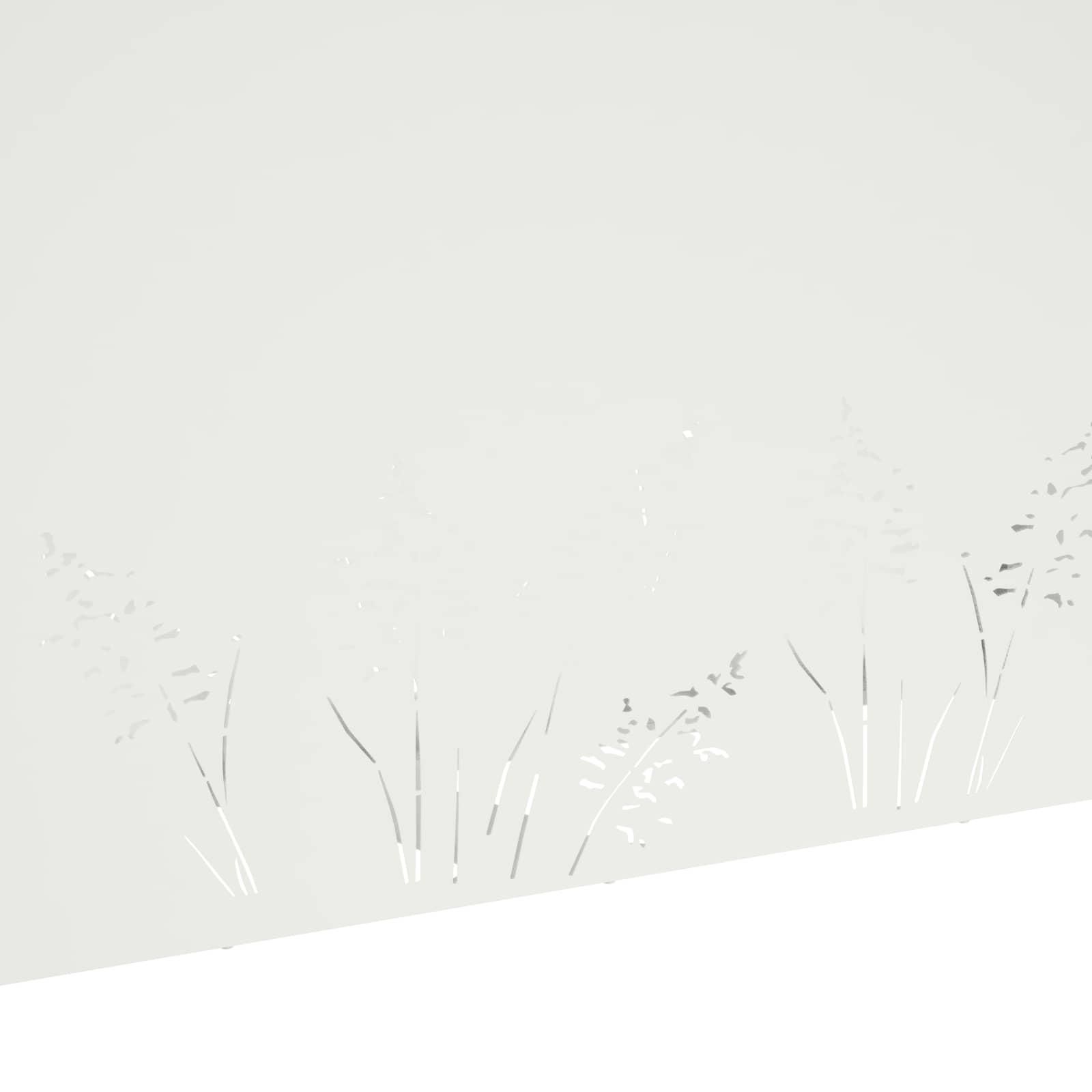 Plantenbak 2 st Wit 100 x 20 x 49 cm Koudgewalst staal image 8