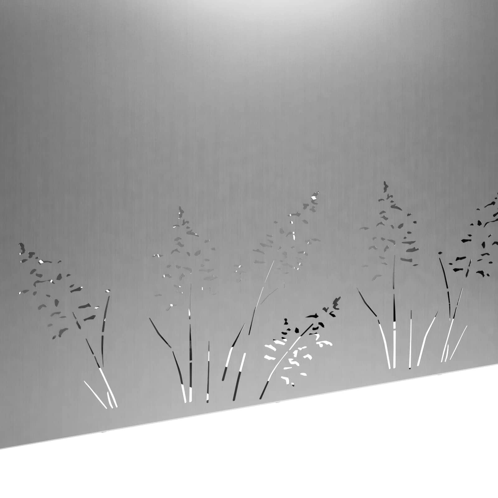 Plantenbak zilver 100 x 20 x 49 cm Gegalvaniseerd staal image 7