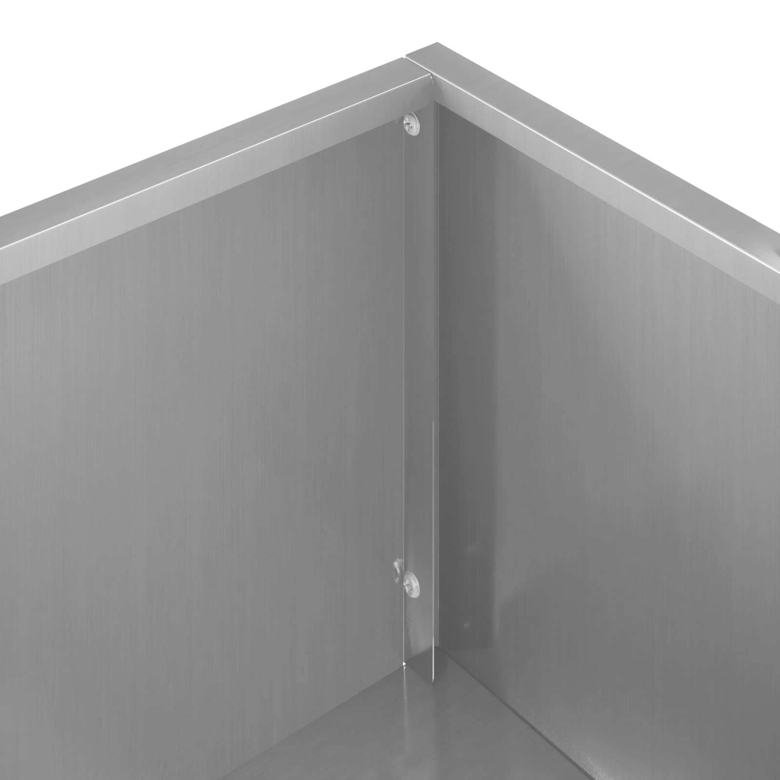 Plantenbak 2 st zilver 100 x 20 x 49 cm Gegalvaniseerd staal image 7