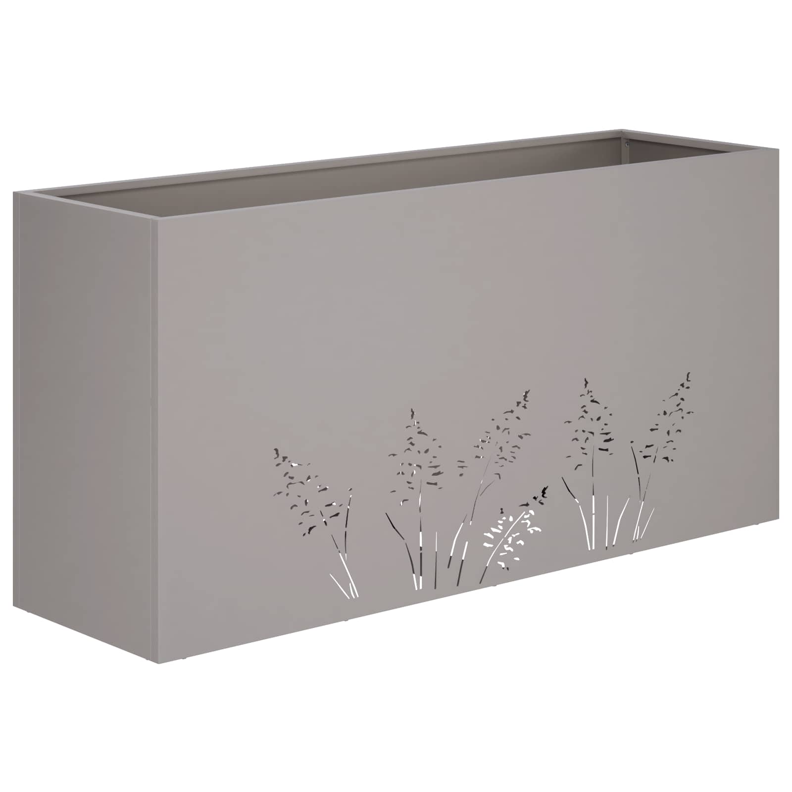Plantenbak Roestkleurig 100 x 20 x 49 cm weervast staal image 4