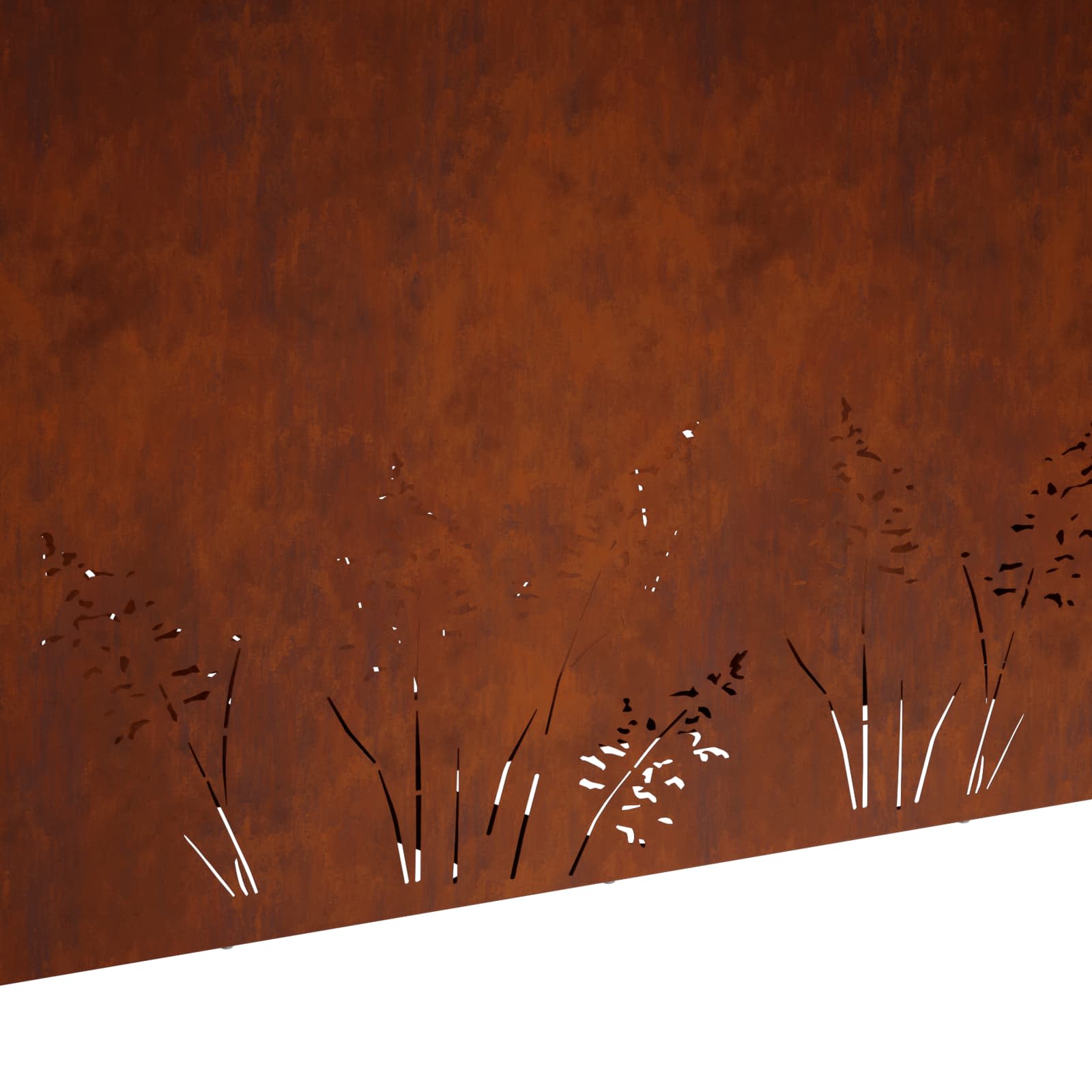 Plantenbak 2 st Roestkleurig 100 x 20 x 49 cm weervast staal image 9