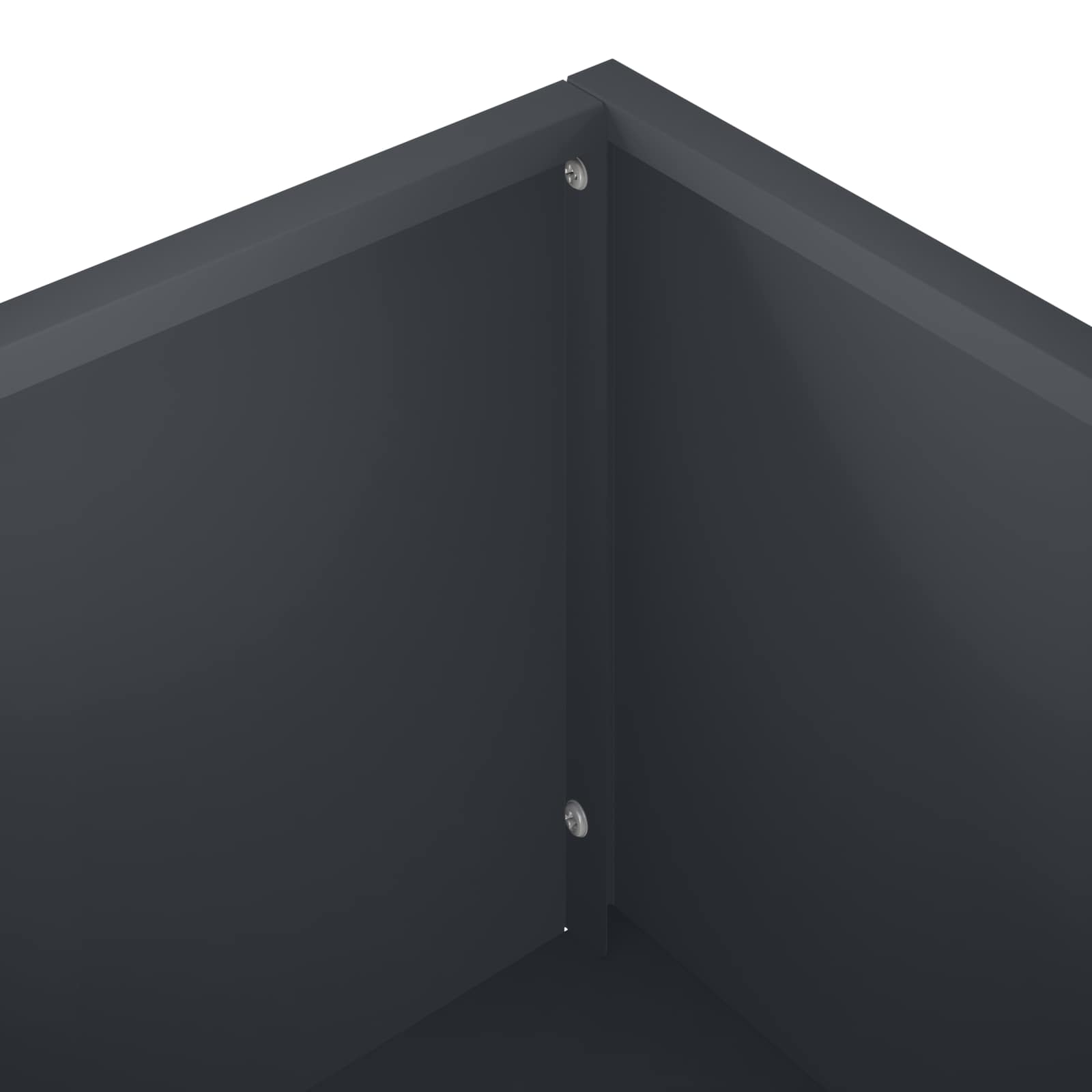 Plantenbak Antraciet 100 x 30 x 49 cm Koudgewalst staal image 6