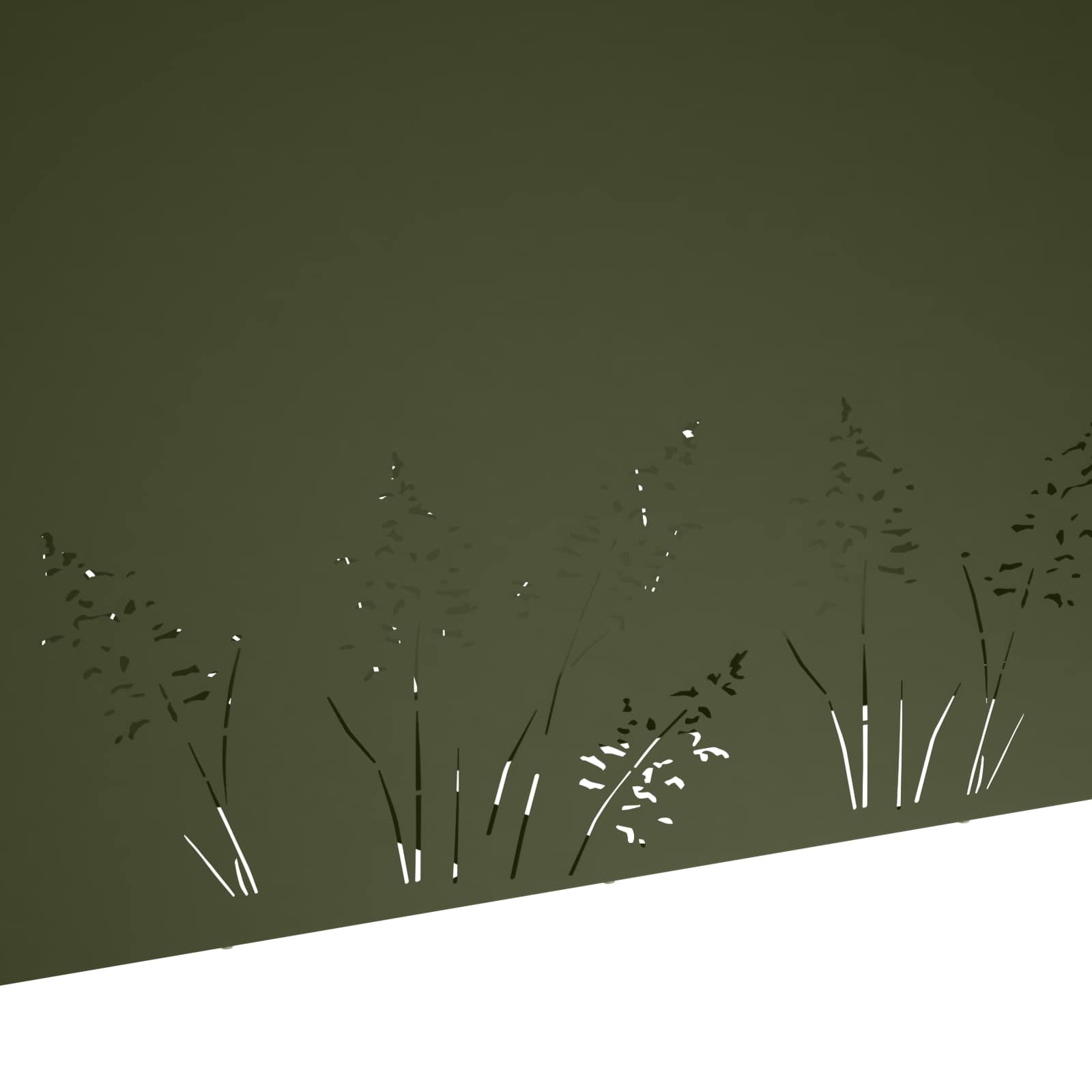 Plantenbak Olijfgroen 100 x 30 x 49 cm Koudgewalst staal image 7