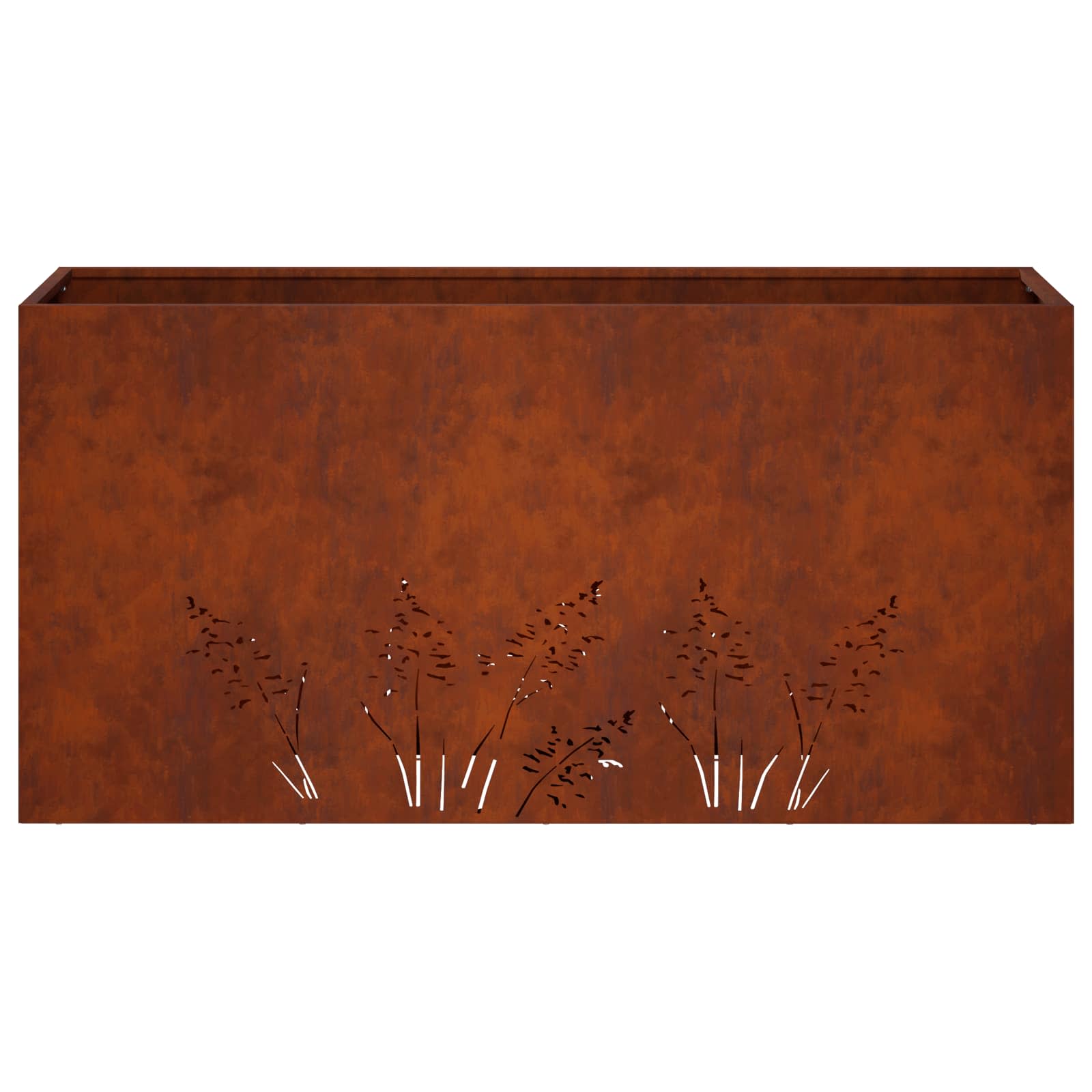Plantenbak Roestkleurig 100 x 30 x 49 cm weervast staal image 5
