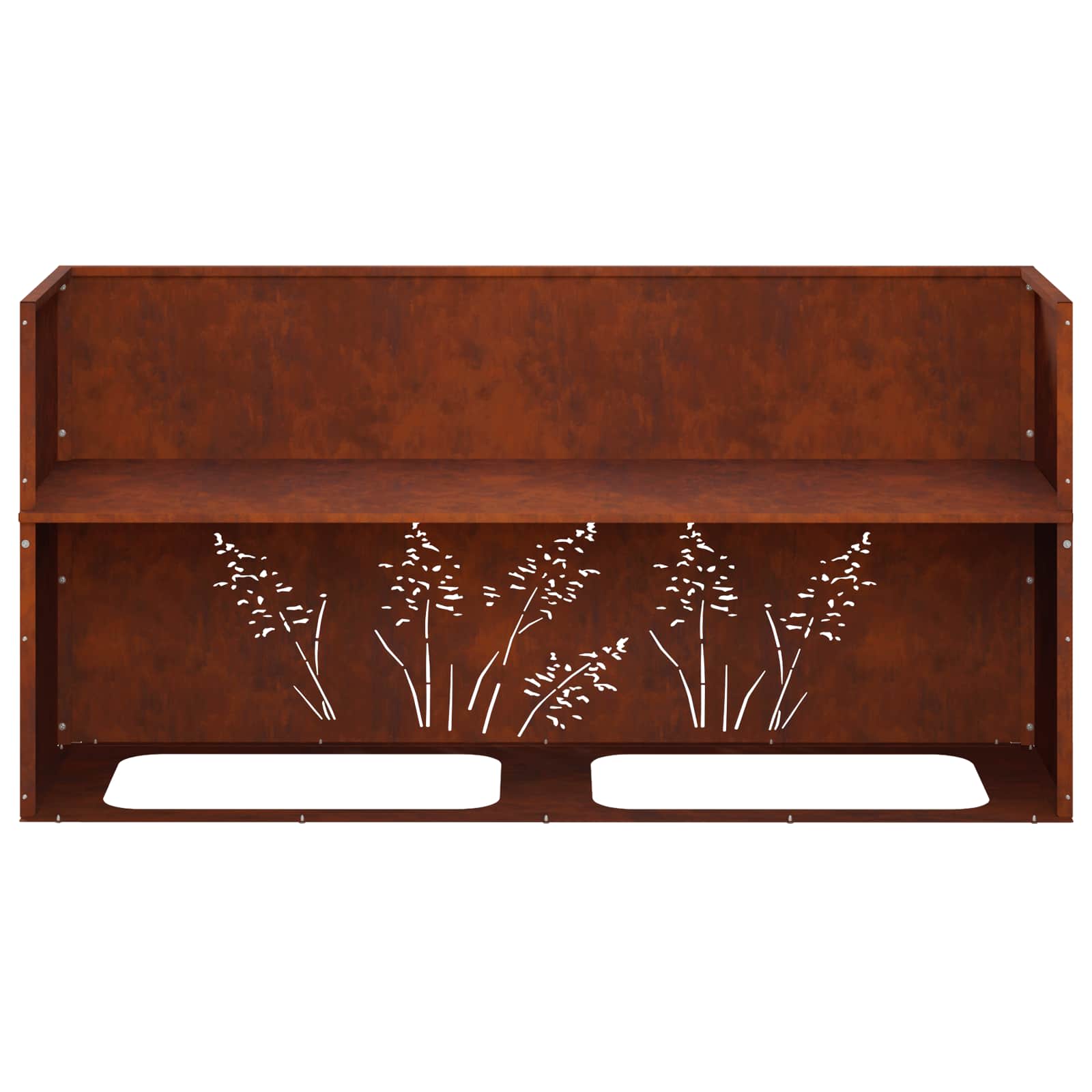 Plantenbak Roestkleurig 100 x 30 x 49 cm weervast staal image 10