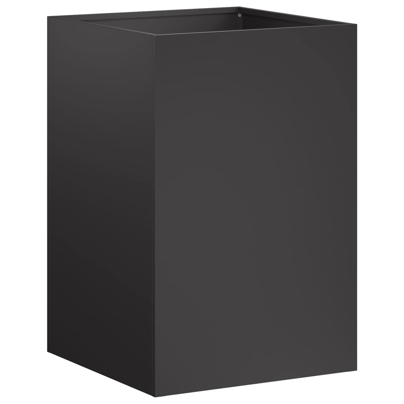 Plantenbak Zwart 40 x 40 x 60 cm Koudgewalst staal image 2