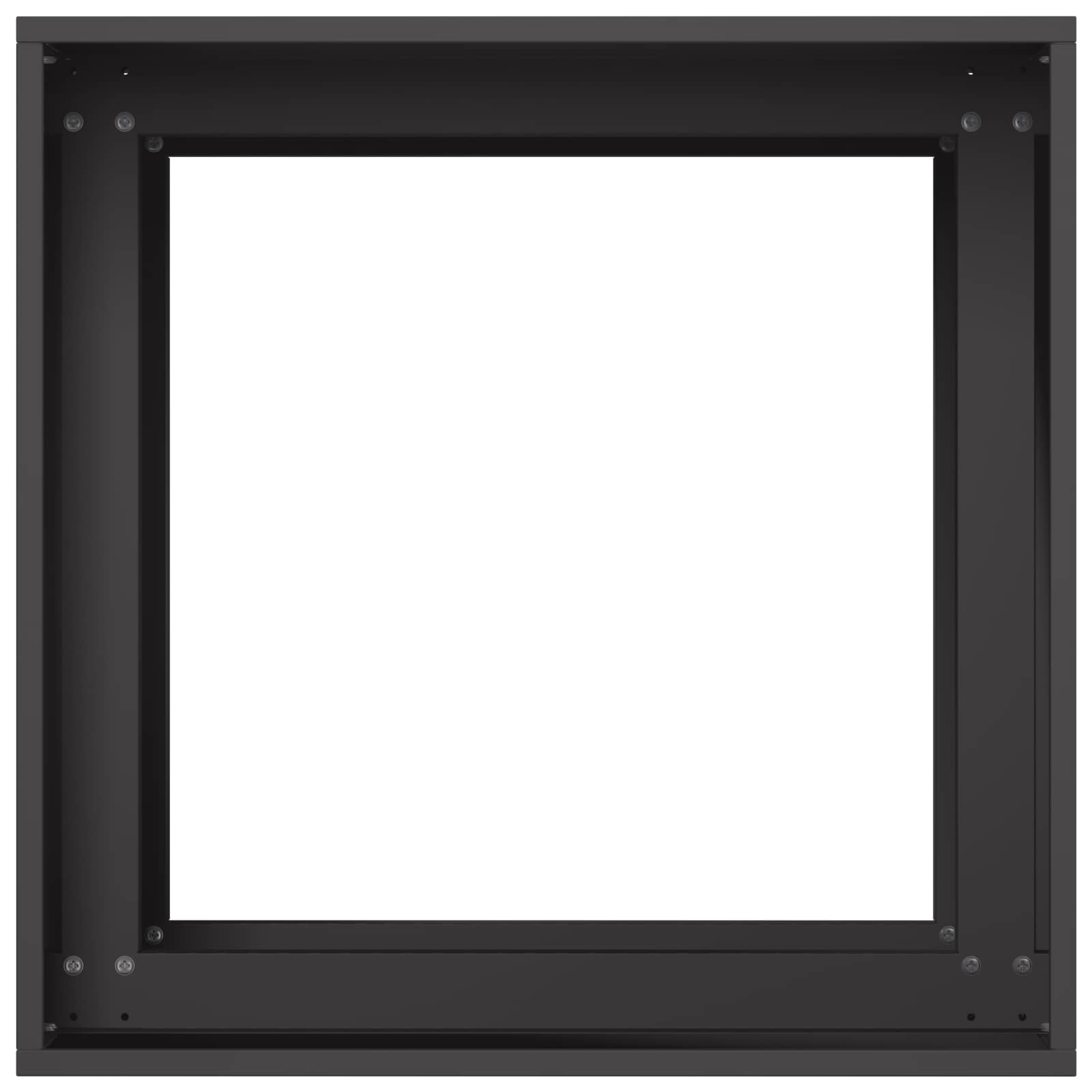 Plantenbak Zwart 40 x 40 x 60 cm Koudgewalst staal image 4