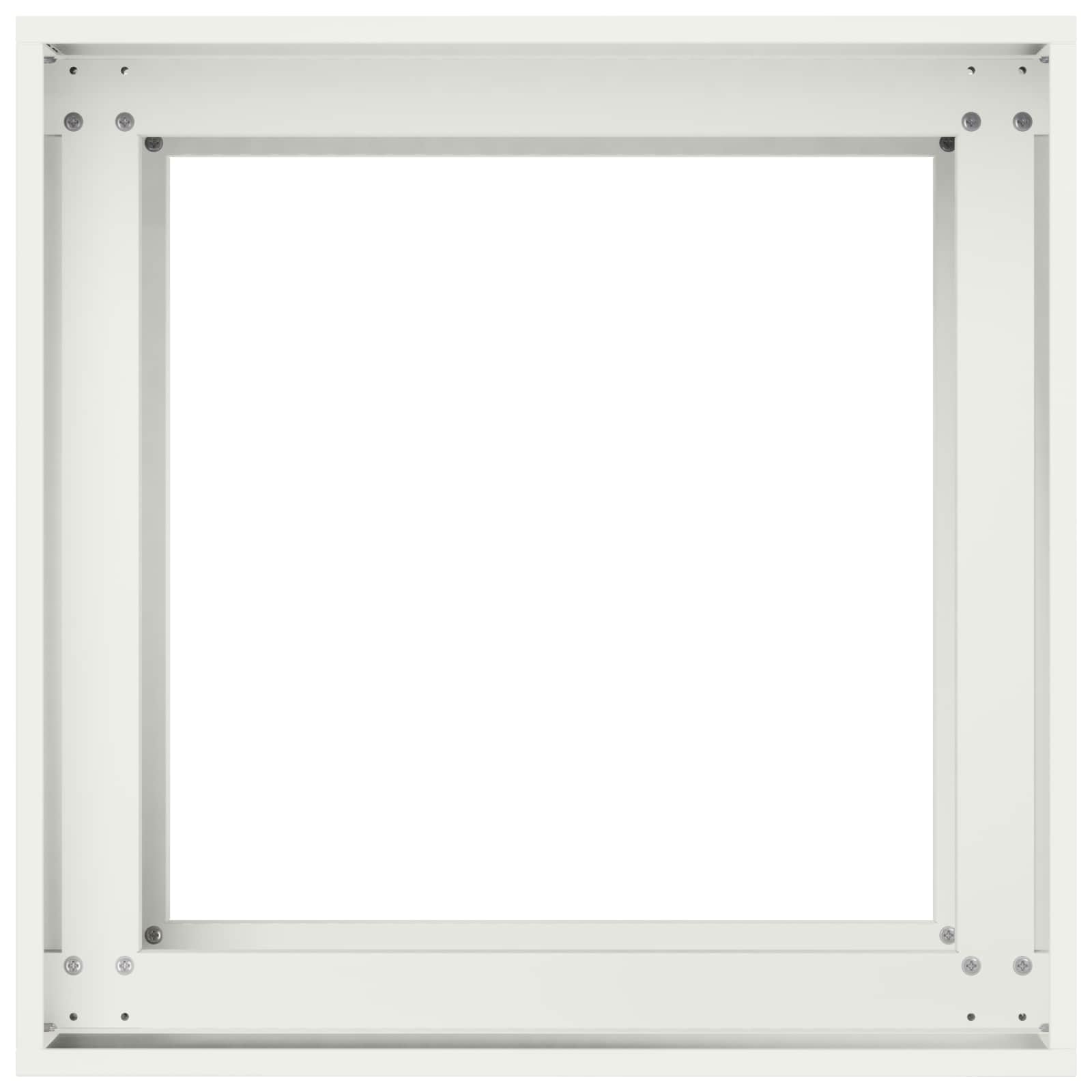 Plantenbak Wit 40 x 40 x 60 cm Koudgewalst staal image 4