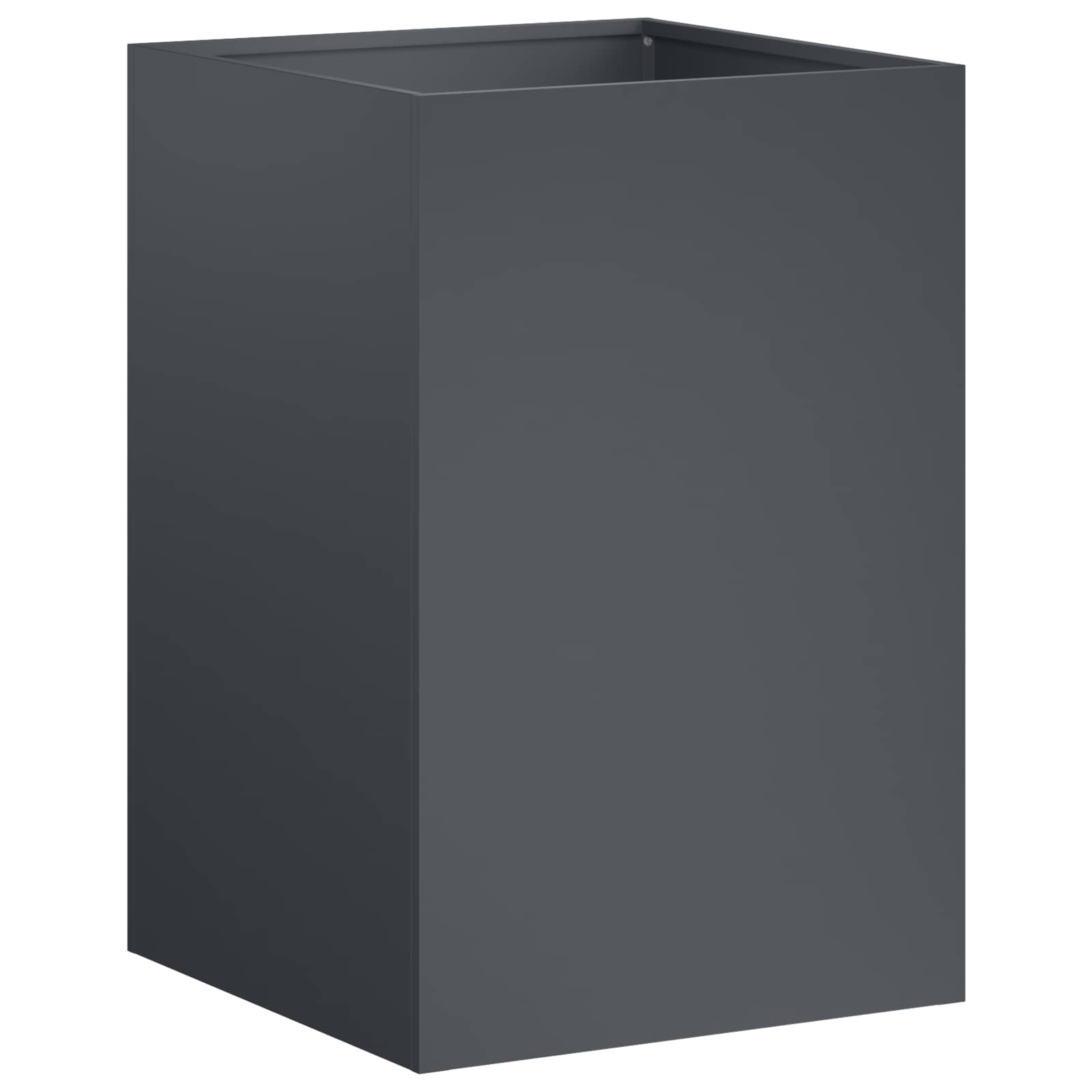 Plantenbak Antraciet 40 x 40 x 60 cm Koudgewalst staal image 2