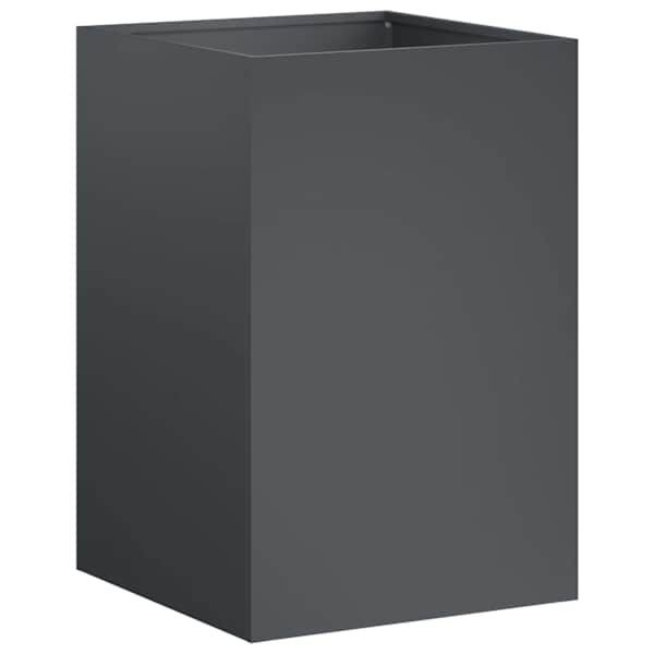 vidaXL Aia istutuspot Antratsiit 40 x 40 x 60 cm K&uuml;lmvalmistatud teras
