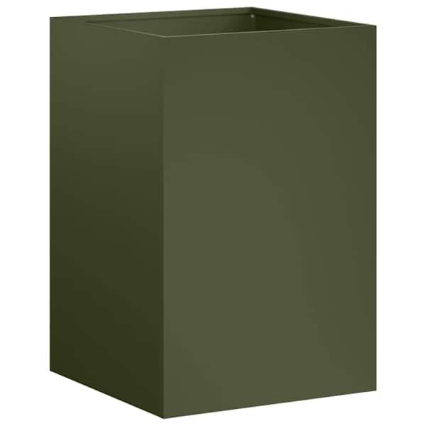 vidaXL Aia istutuspot Oliiviroheline 40 x 40 x 60 cm