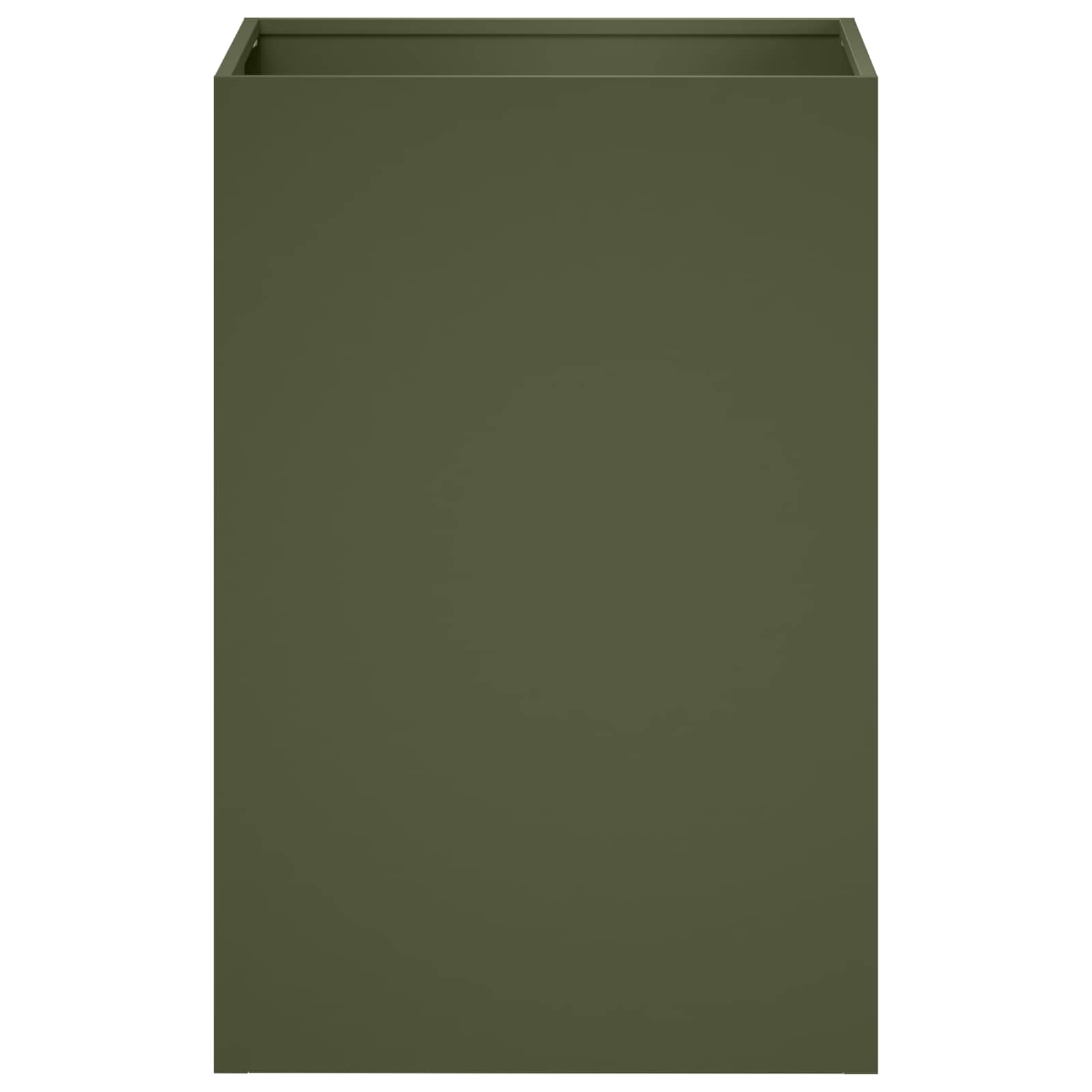 Градинска саксия Маслиненозелено 40 x 40 x 60 cm – снимка 3
