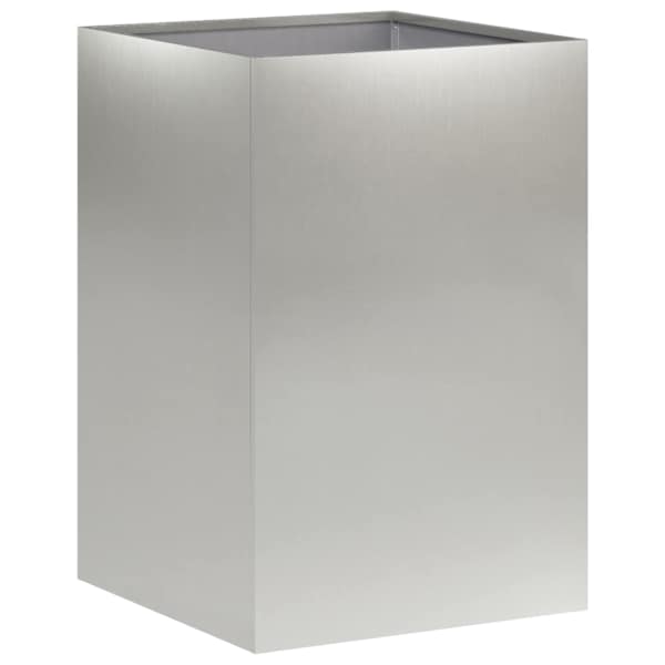 vidaXL Aia istutuspot H&otilde;bedane 40 x 40 x 60 cm Roostevaba teras