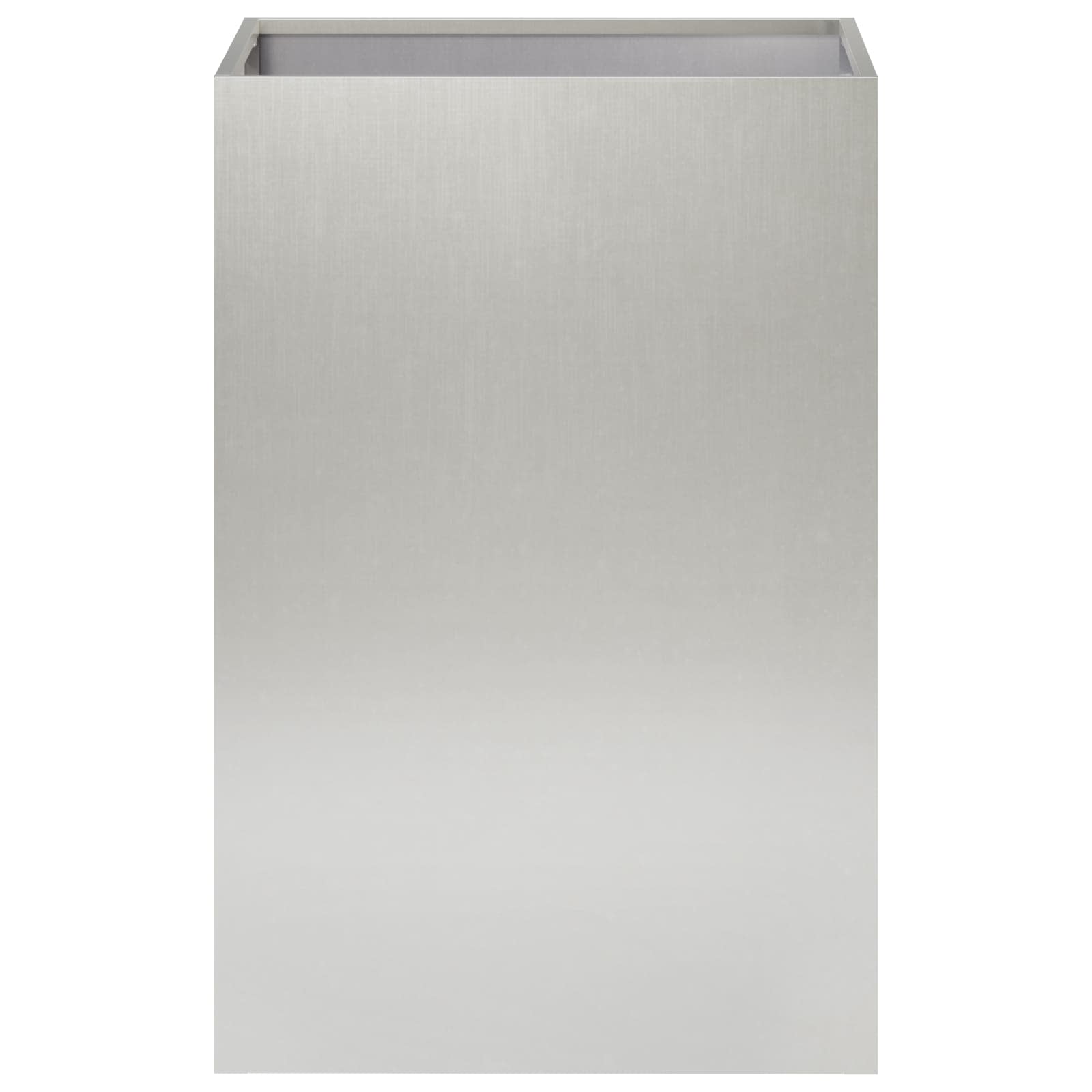 Plantenbak zilver 40 x 40 x 60 cm Roestvrij staal image 3