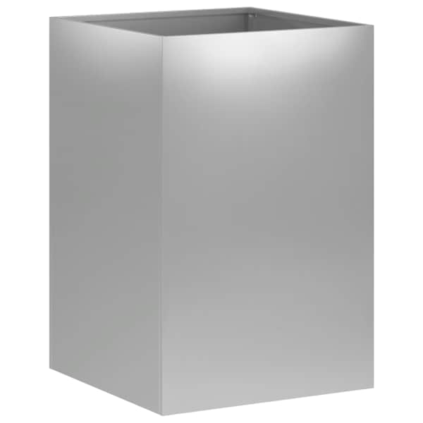 vidaXL Aia istutuspot H&otilde;bedane 40 x 40 x 60 cm Tsingitud teras