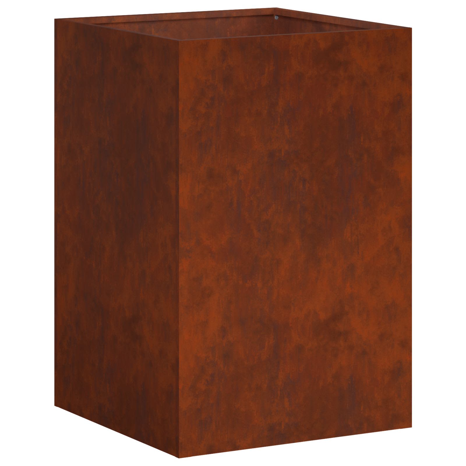 Plantenbak Roestkleurig 40 x 40 x 60 cm weervast staal image 2