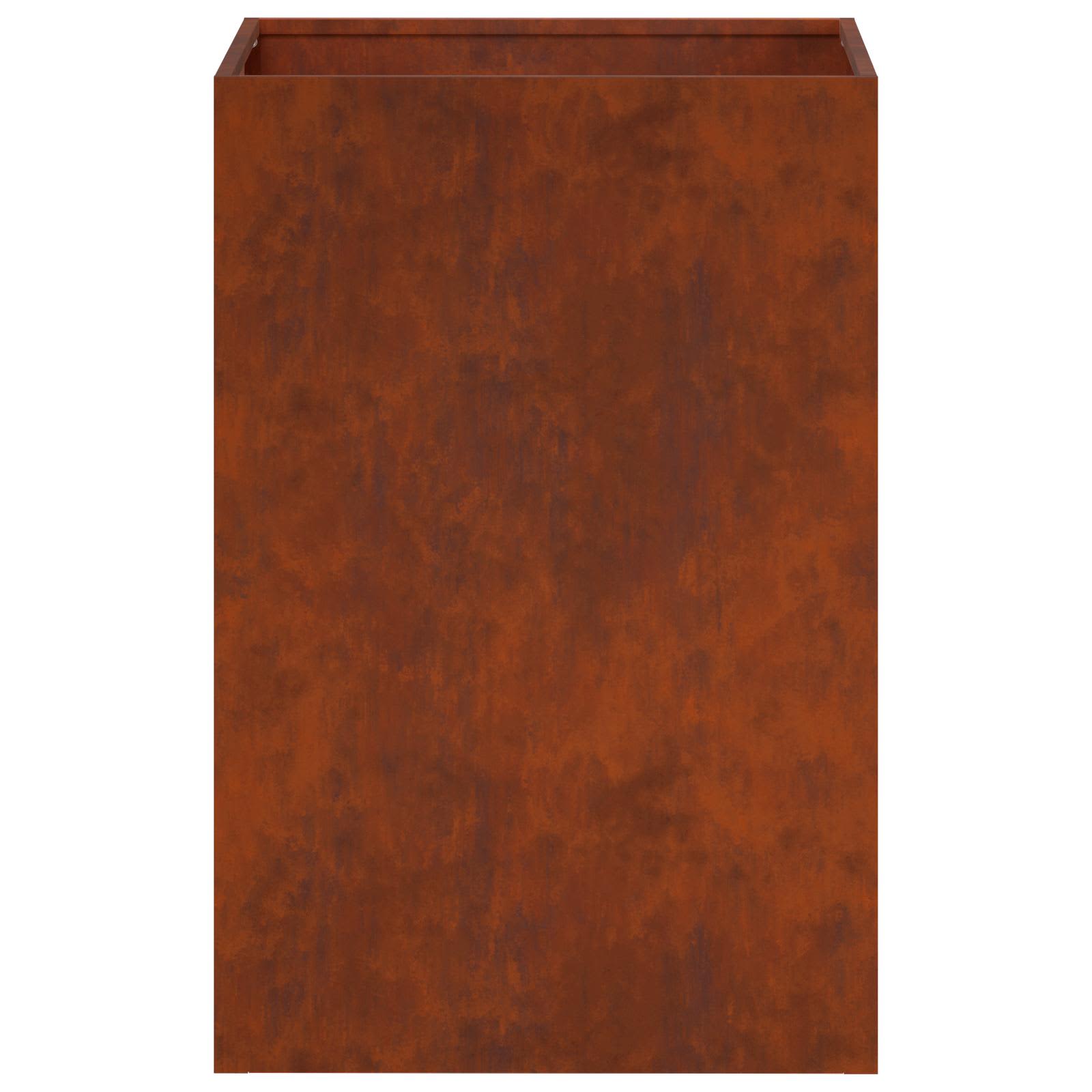 Plantenbak Roestkleurig 40 x 40 x 60 cm weervast staal image 4