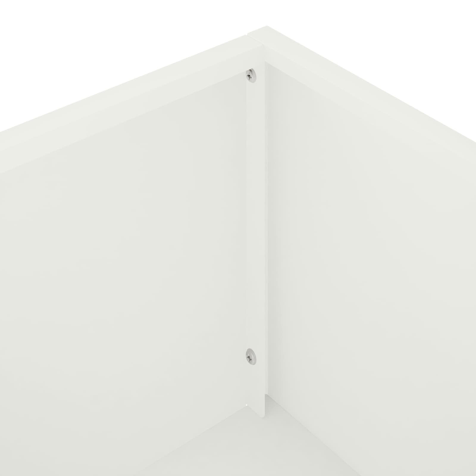 Plantenbak Wit 80 x 40 x 60 cm Koudgewalst staal image 5