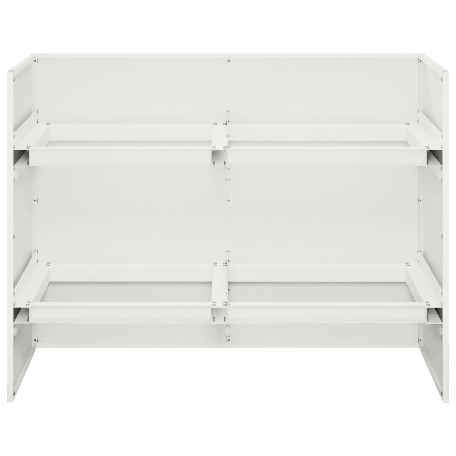 Plantenbak Wit 80 x 40 x 60 cm Koudgewalst staal image 6