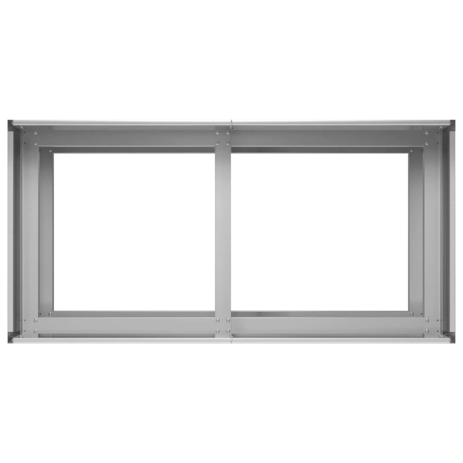 Plantenbak zilver 80 x 40 x 60 cm Gegalvaniseerd staal image 4