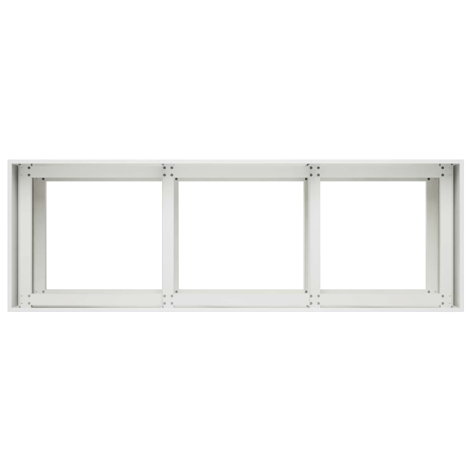 Plantenbak Wit 120 x 40 x 60 cm Koudgewalst staal image 4